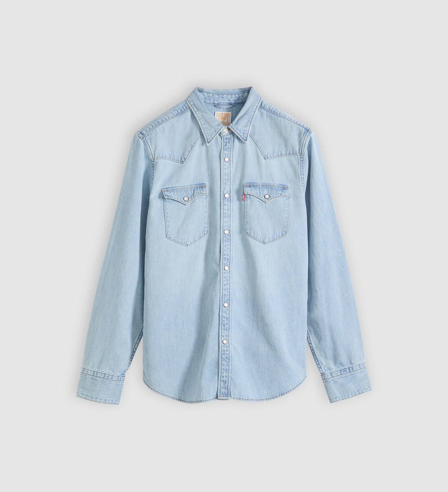 Main 5 - Levi's® Men's Barstow Standard Fit Western Shirt - 857440118