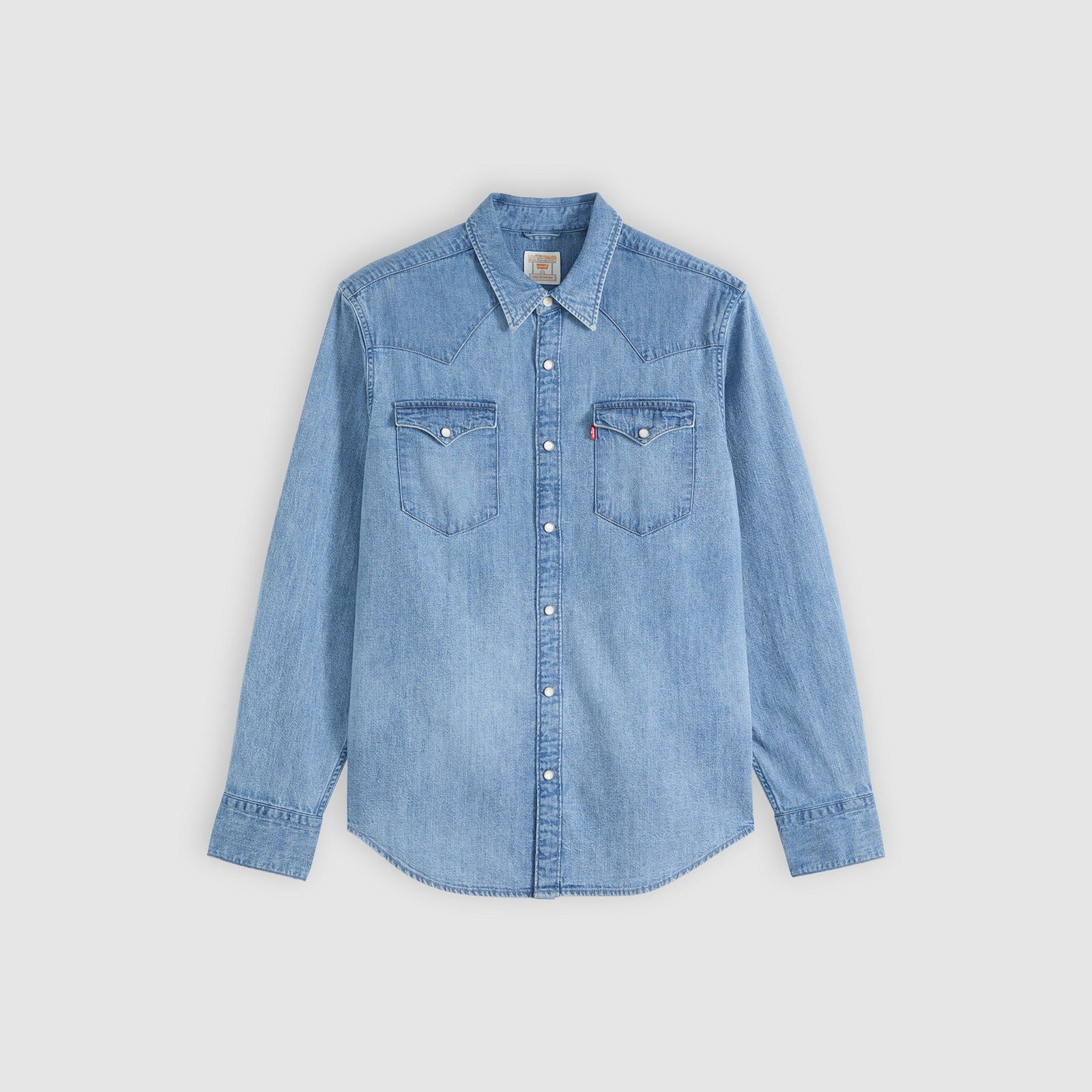 Main 5 - Levi's® Men's Barstow Standard Fit Western Shirt - 857440126