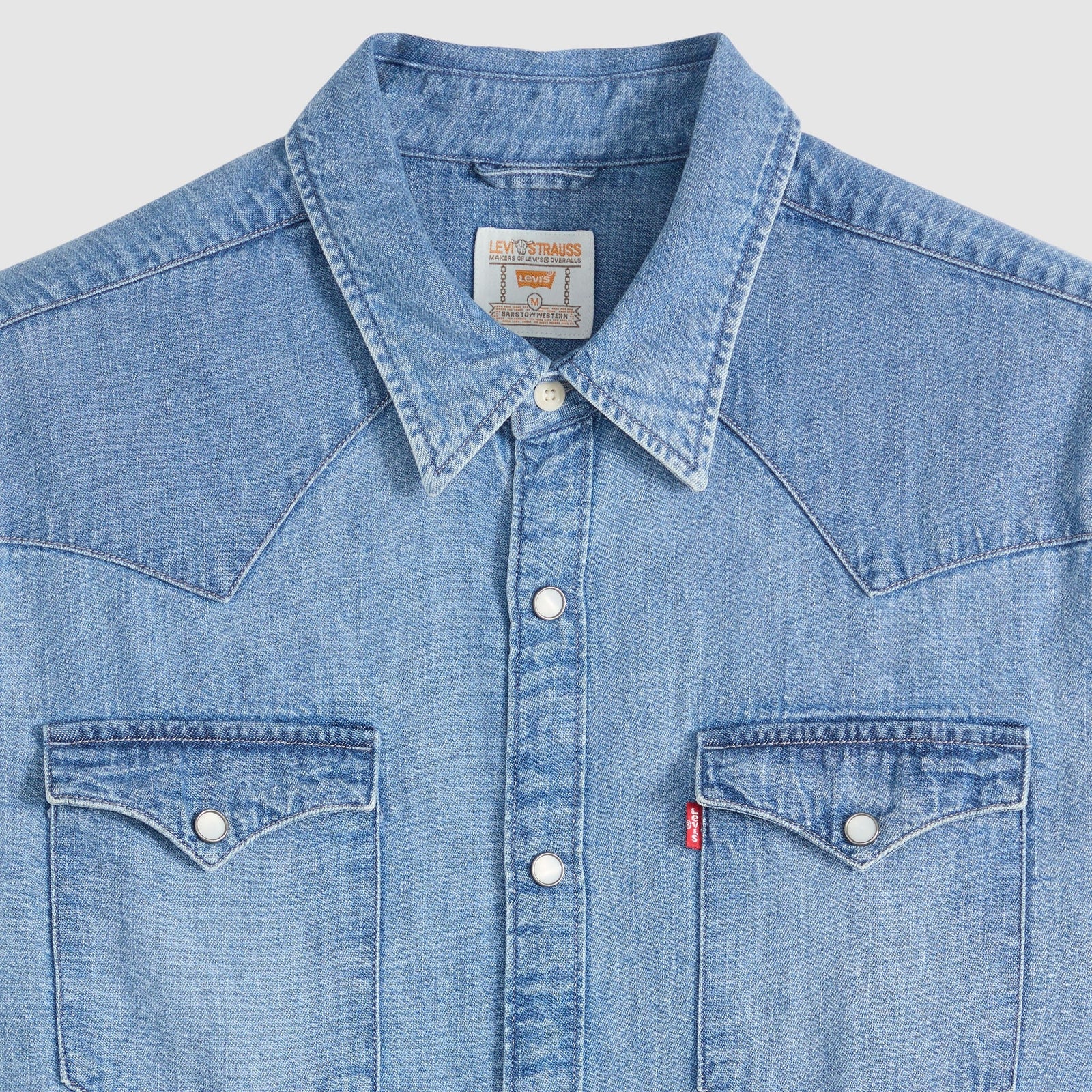 Main 6 - Levi's® Men's Barstow Standard Fit Western Shirt - 857440126