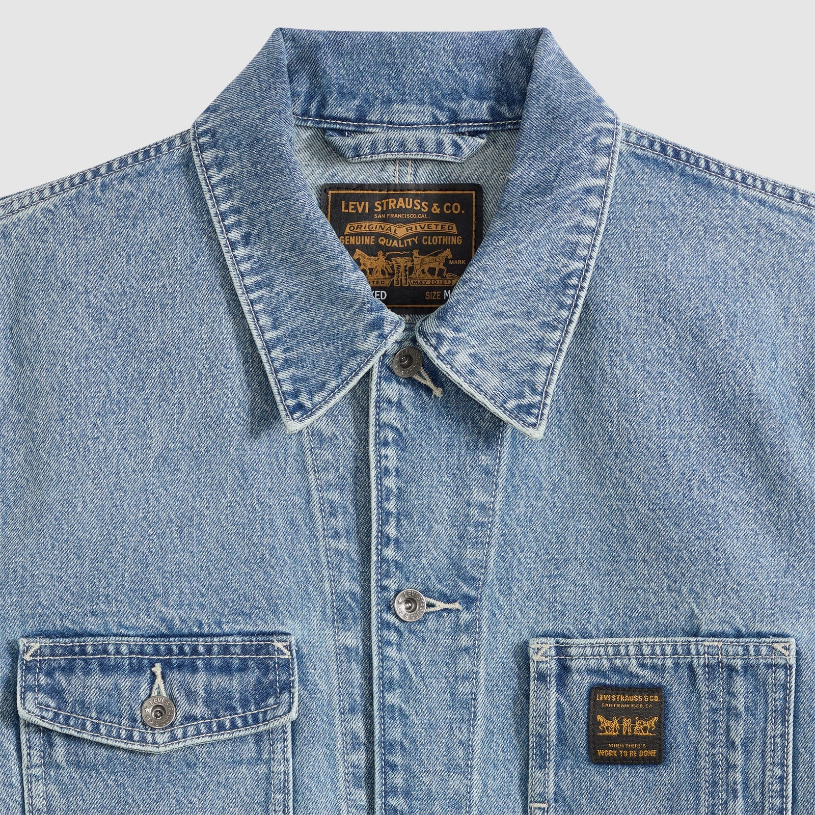 Main 6 - Levi's® Men's Berkley Chore Coat - 003B00005