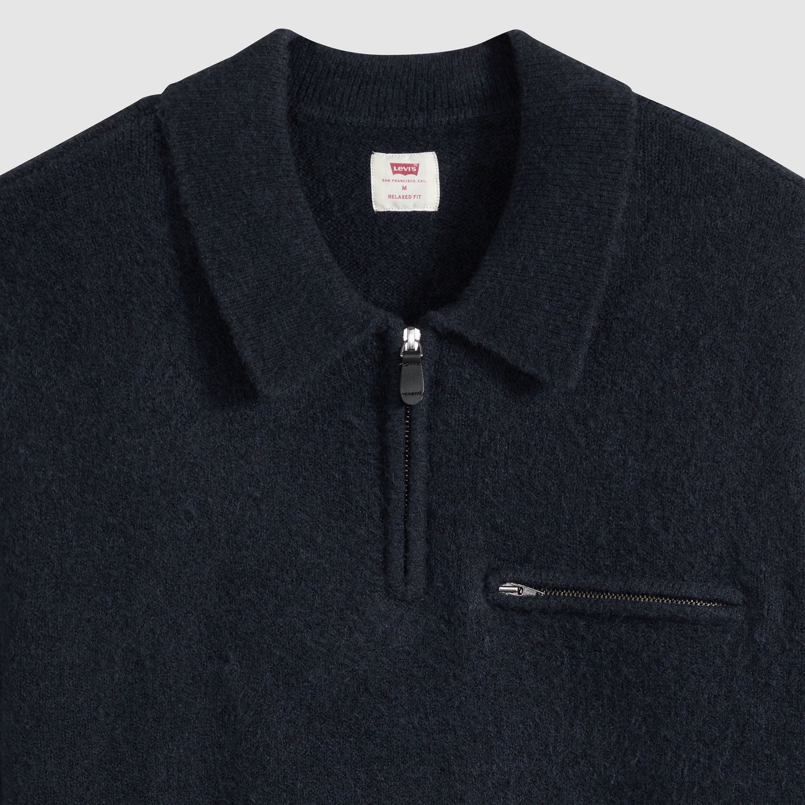 Main 6 - Levi's® Men's Boulder Quarter-Zip Sweater - 007W20000