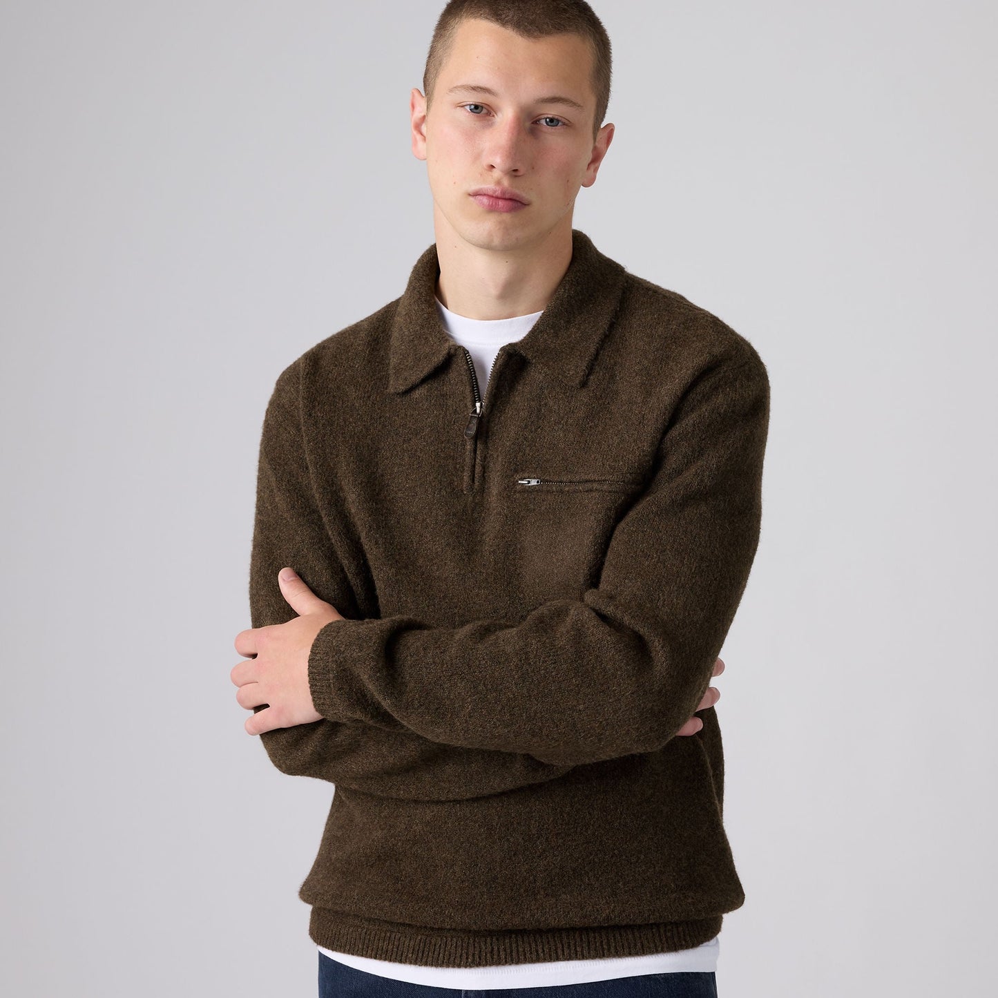 Levi's® Men's Boulder Quarter-Zip Sweater