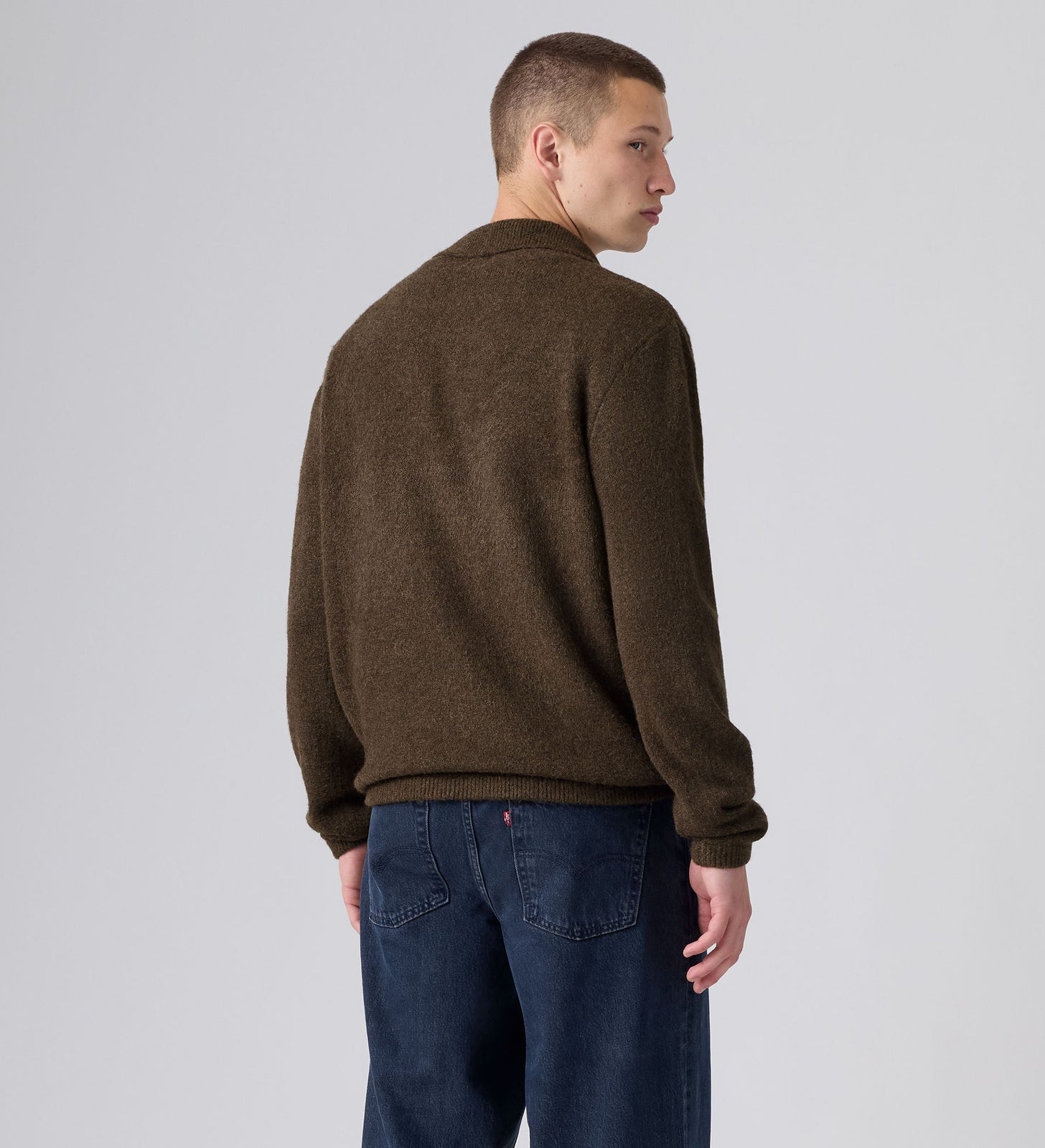 Main 2 - Levi's® Men's Boulder Quarter-Zip Sweater - 007W20001