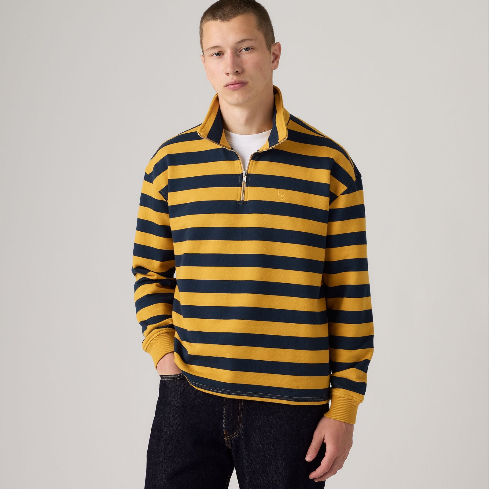 Main 1 - Levi's® Men's Cameron Quarter-Zip - 0083X0004
