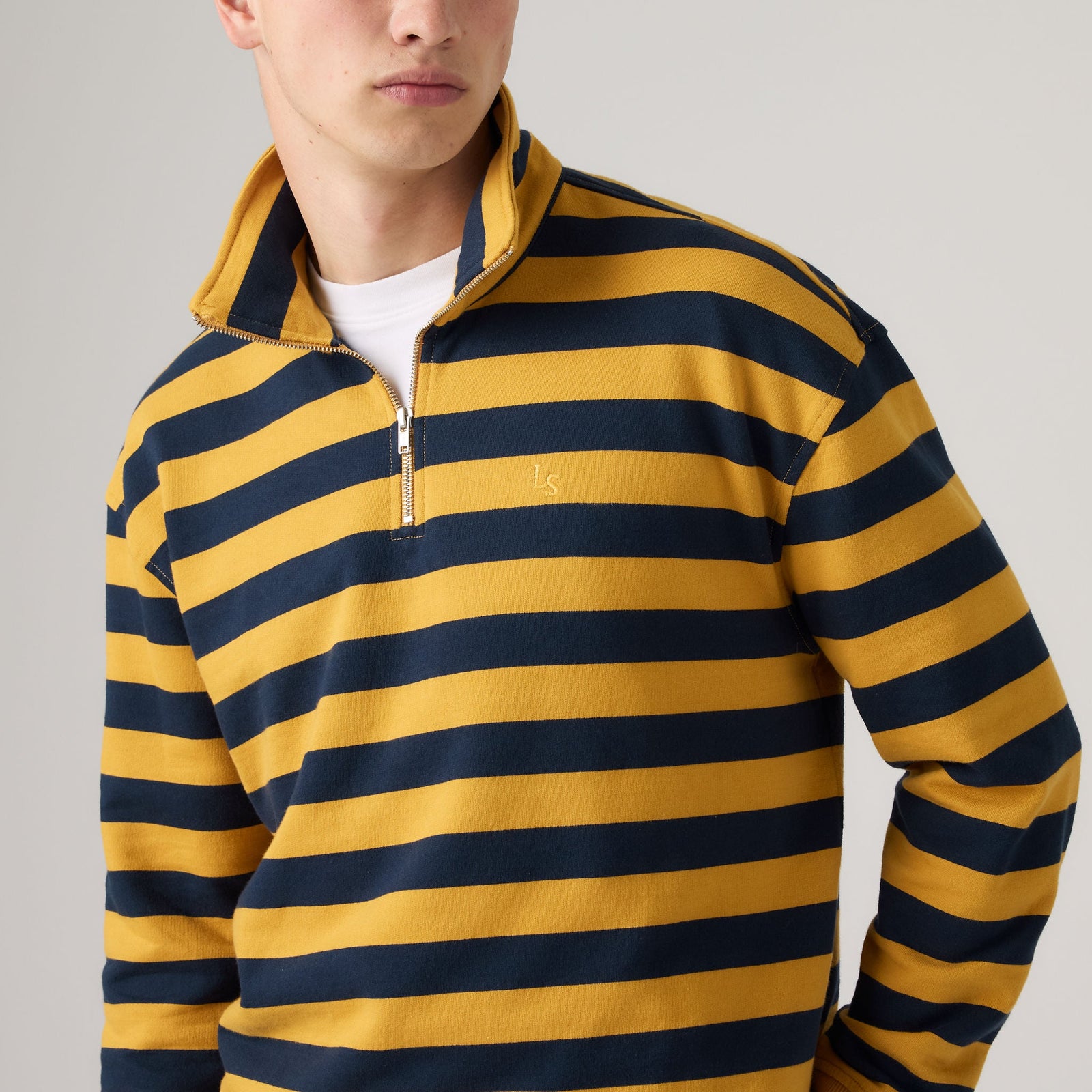 Main 5 - Levi's® Men's Cameron Quarter-Zip - 0083X0004