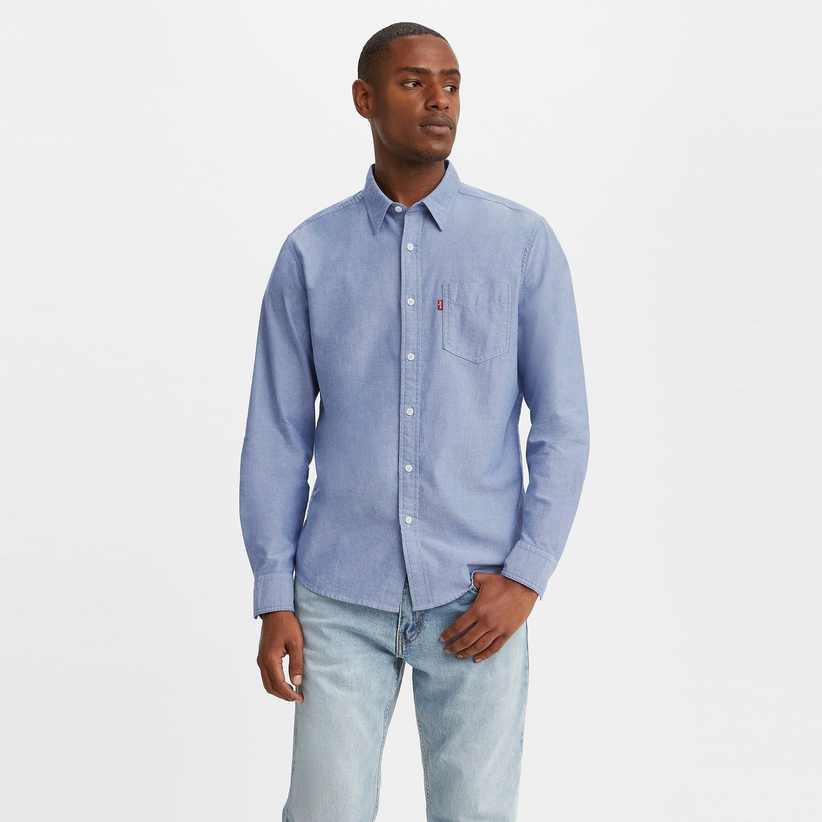 Main 3 - Levi's® Men's Classic Pocket Standard Fit Shirt SCL - 