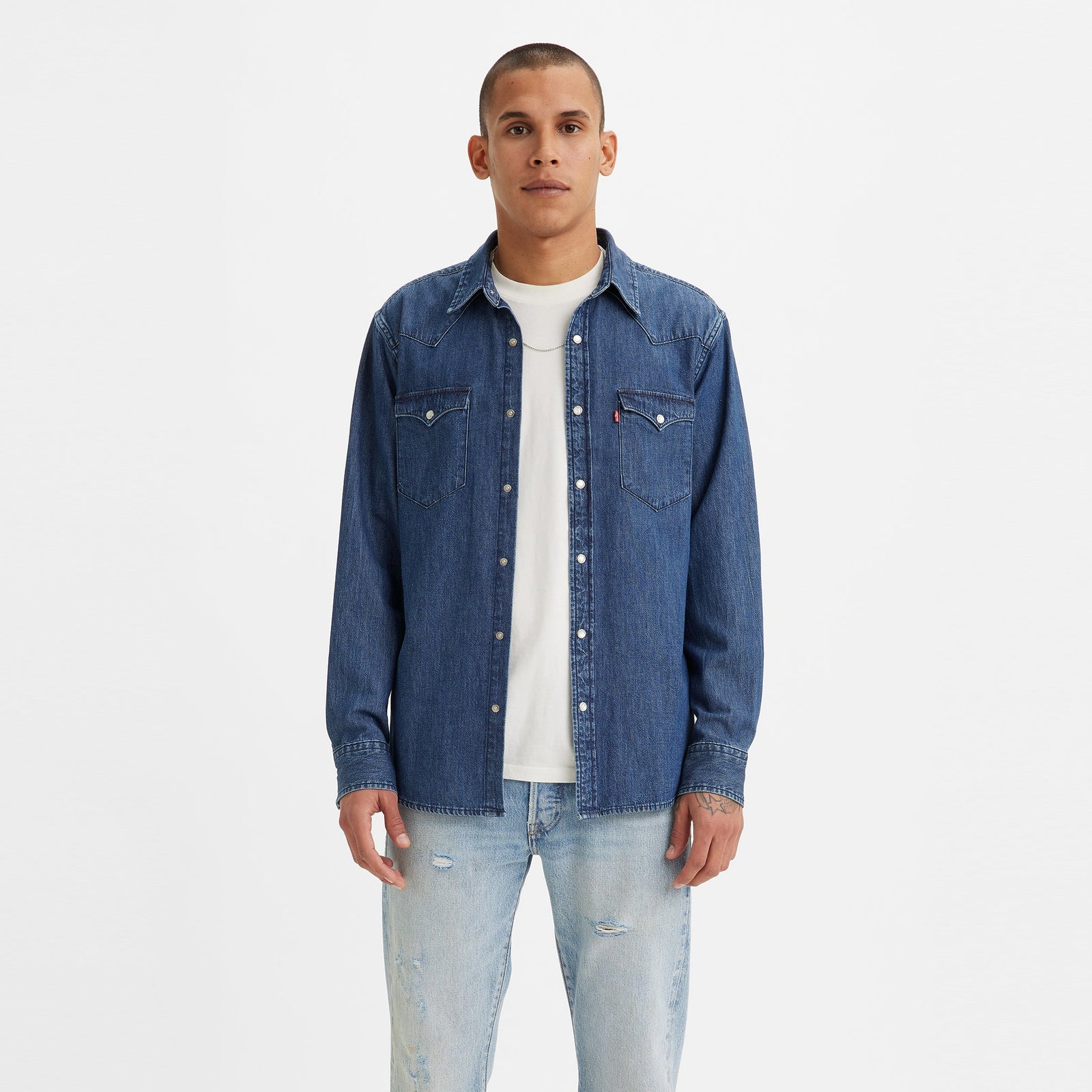 Main 1 - Levi's® Men's Classic Standard Fit Western Shirt SCL - 