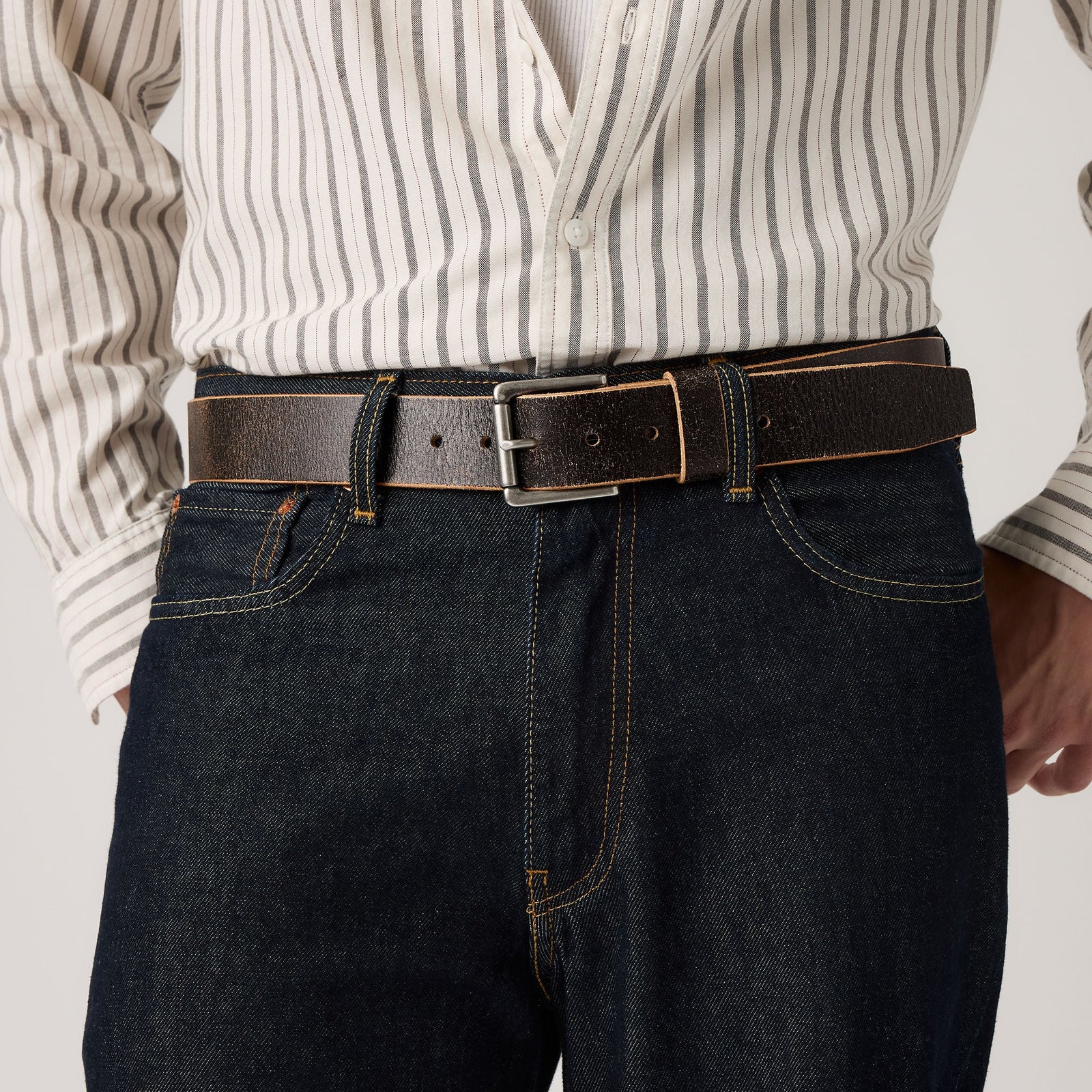 Main 1 - Levi's® Men's Elevated Heritage Belt - 004BU0001