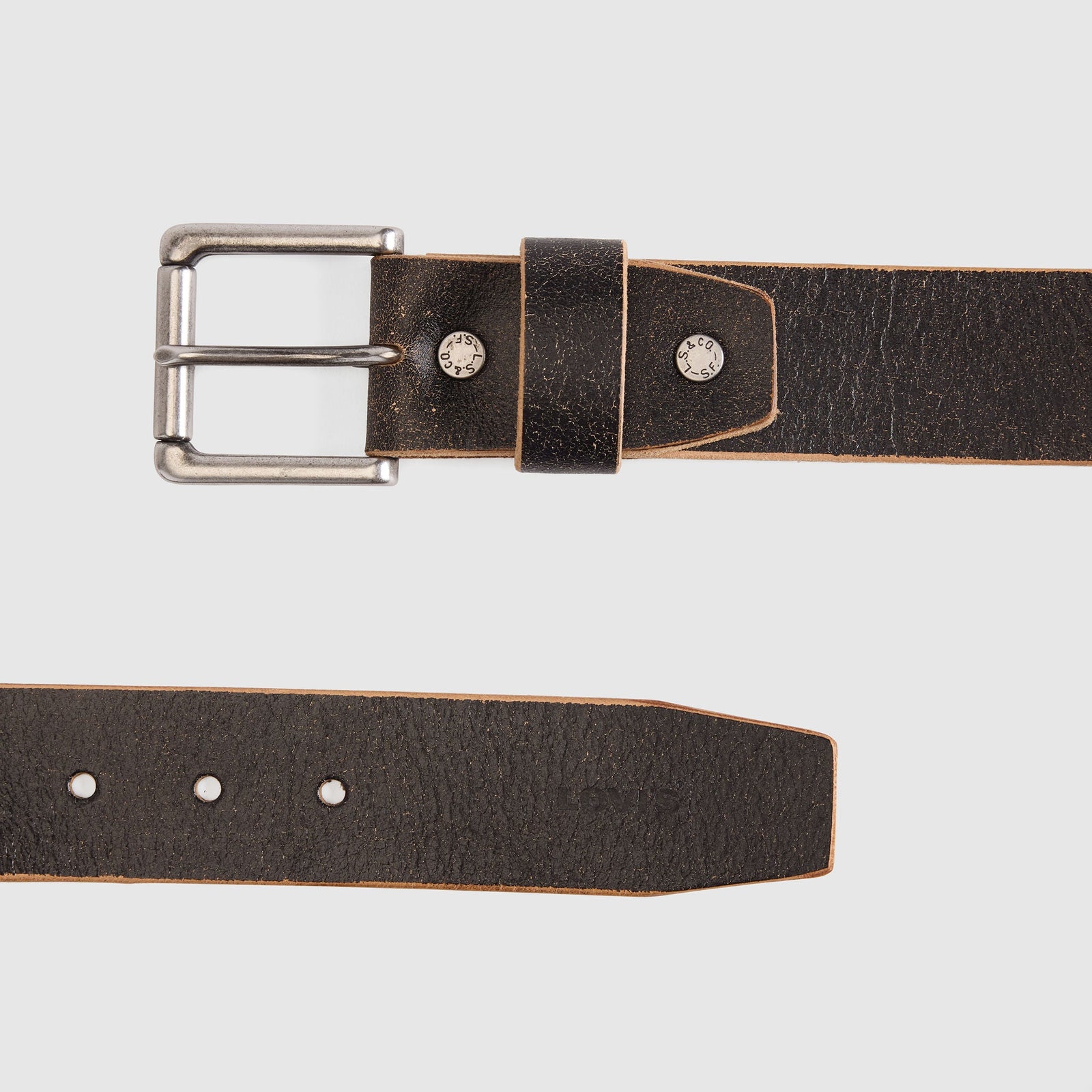 Main 3 - Levi's® Men's Elevated Heritage Belt - 004BU0001
