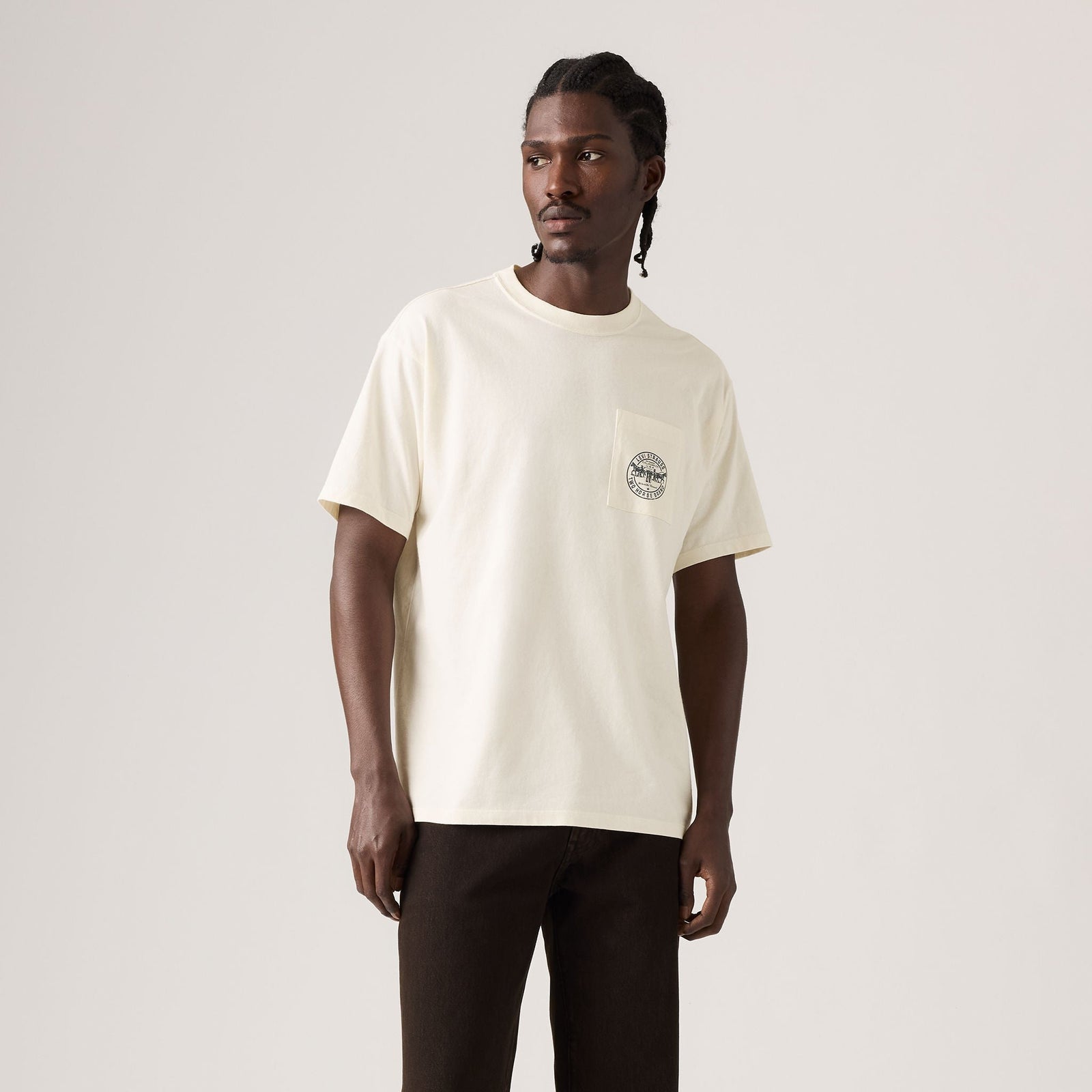 Main 3 - Levi's® Men's Graphic Vintage Fit Pocket Tee - 005HV0002