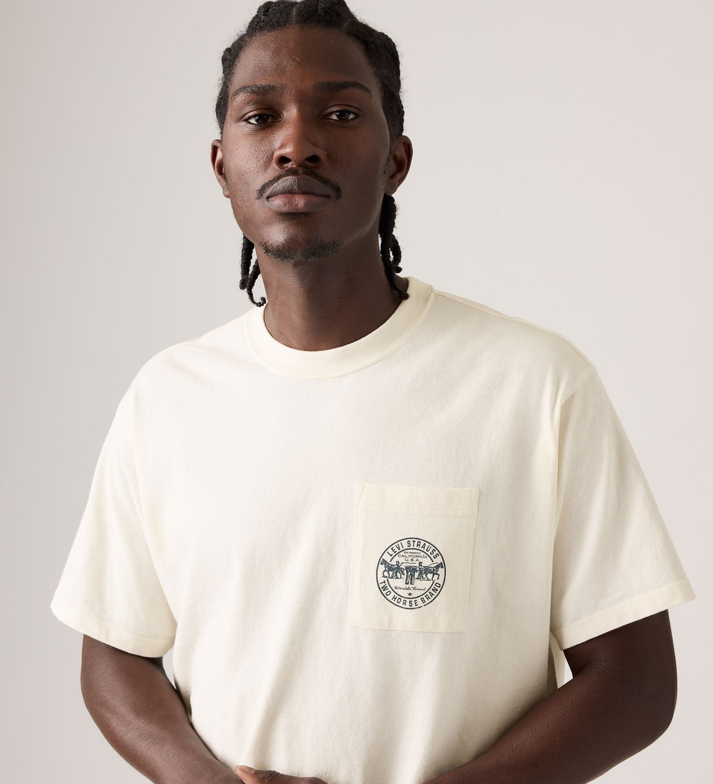 Main 4 - Levi's® Men's Graphic Vintage Fit Pocket Tee - 005HV0002