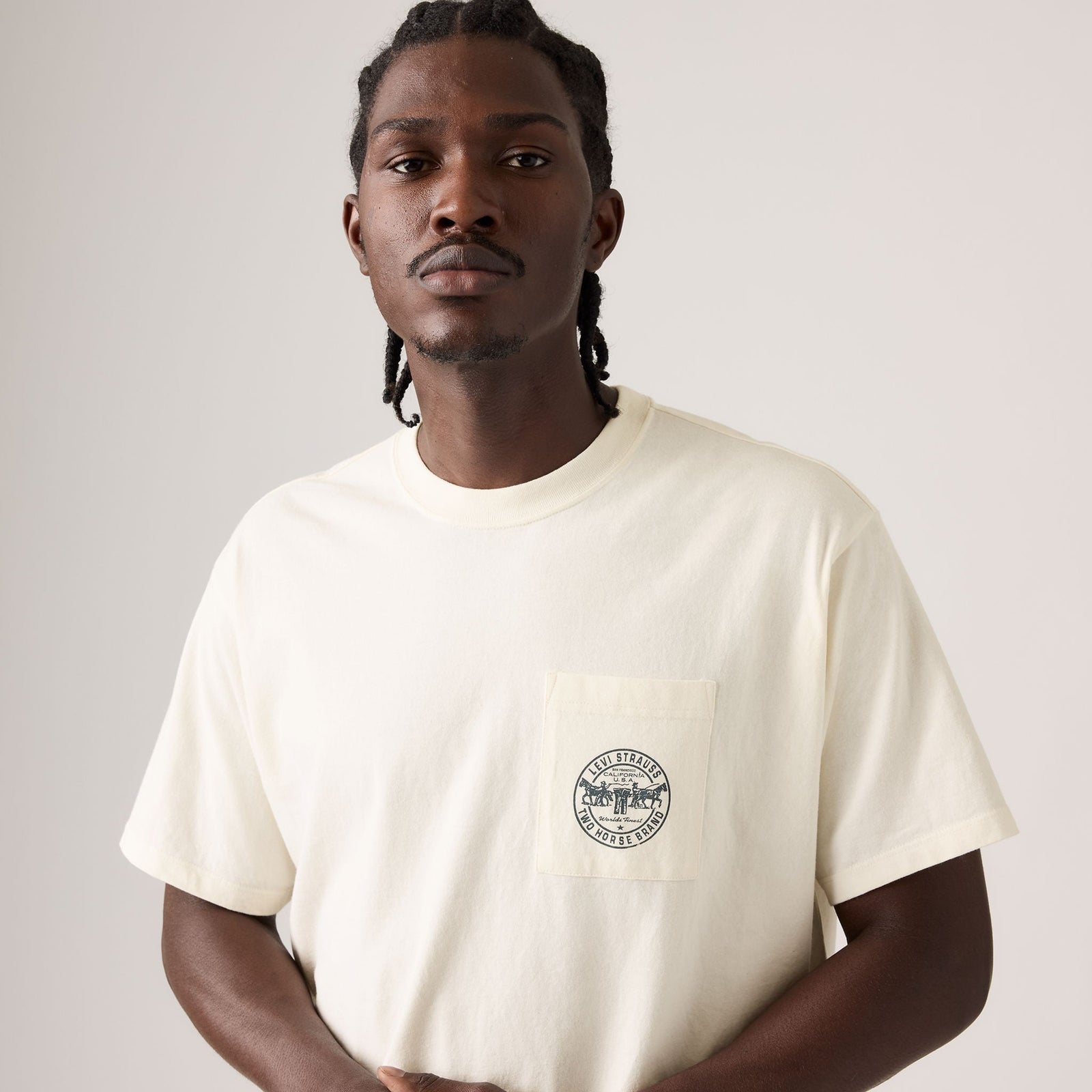 Main 4 - Levi's® Men's Graphic Vintage Fit Pocket Tee - 005HV0002