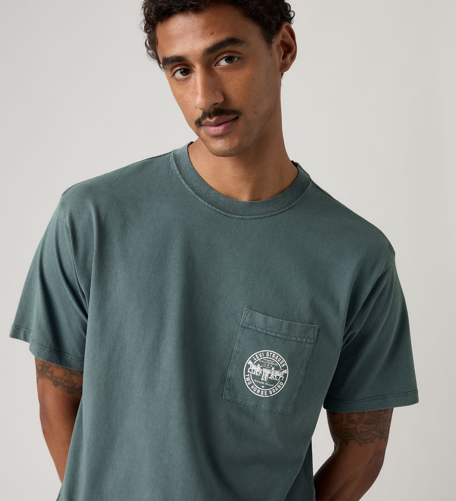Main 6 - Levi's® Men's Graphic Vintage Fit Pocket Tee - 005HV0003