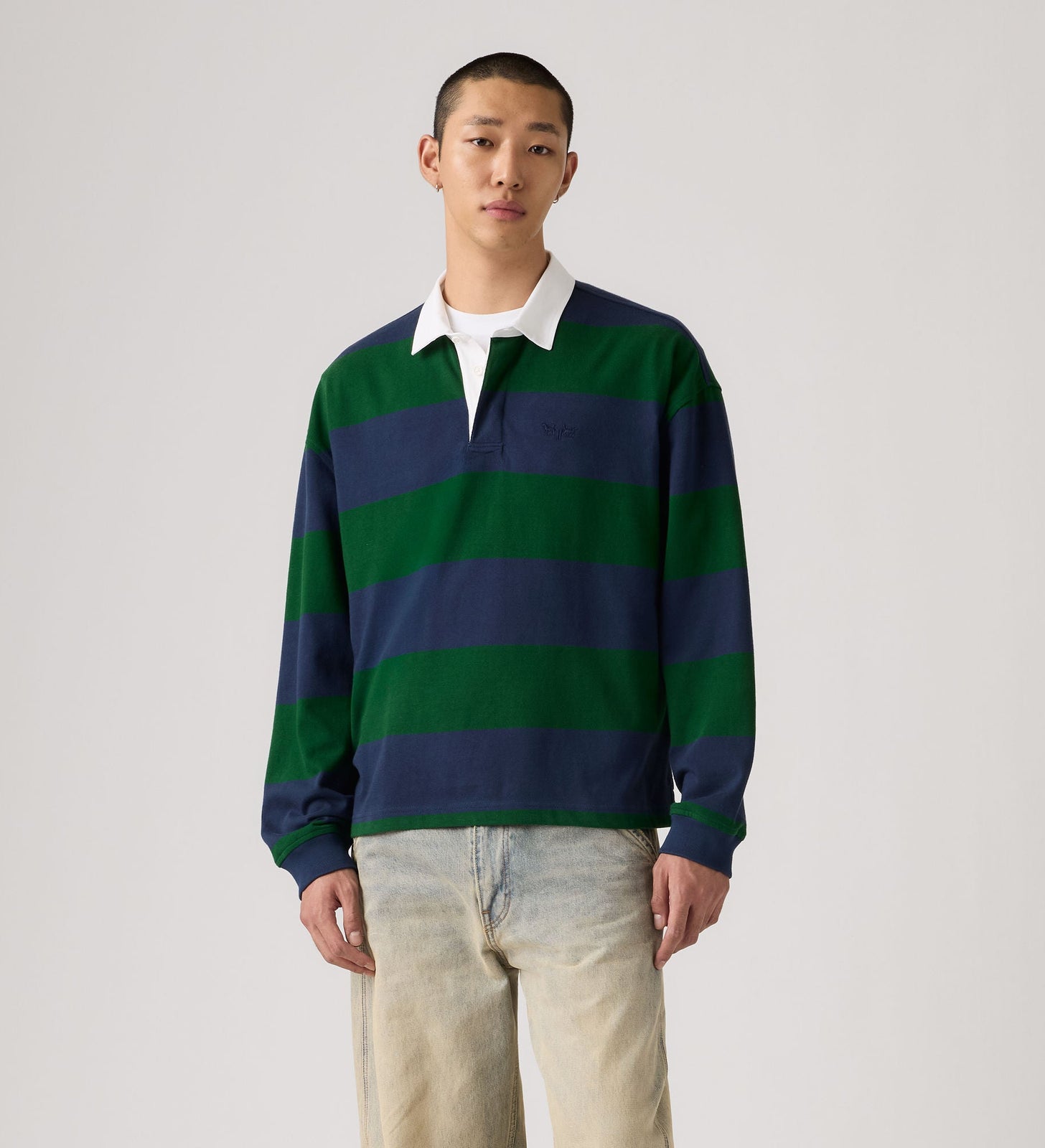 Main 1 - Levi's® Men's Hudson Boxy Rugby Shirt - 005FO0001