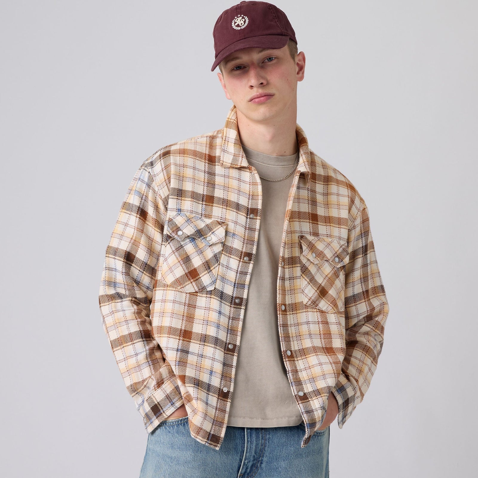 Main 1 - Levi's® Men's Long-Sleeve Boxy Western Shirt SCL - 