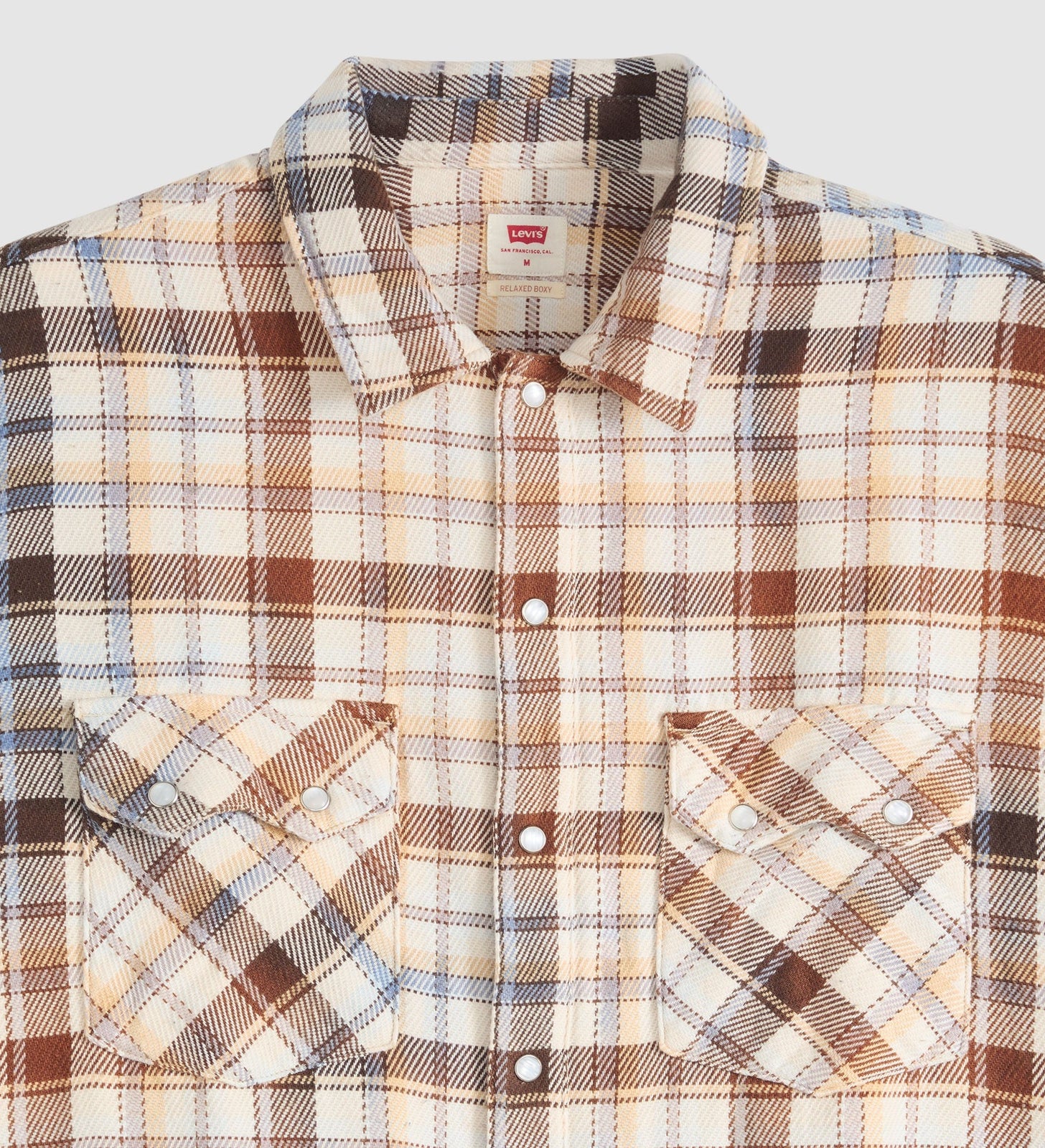 Main 6 - Levi's® Men's Long-Sleeve Boxy Western Shirt - 0085P0000