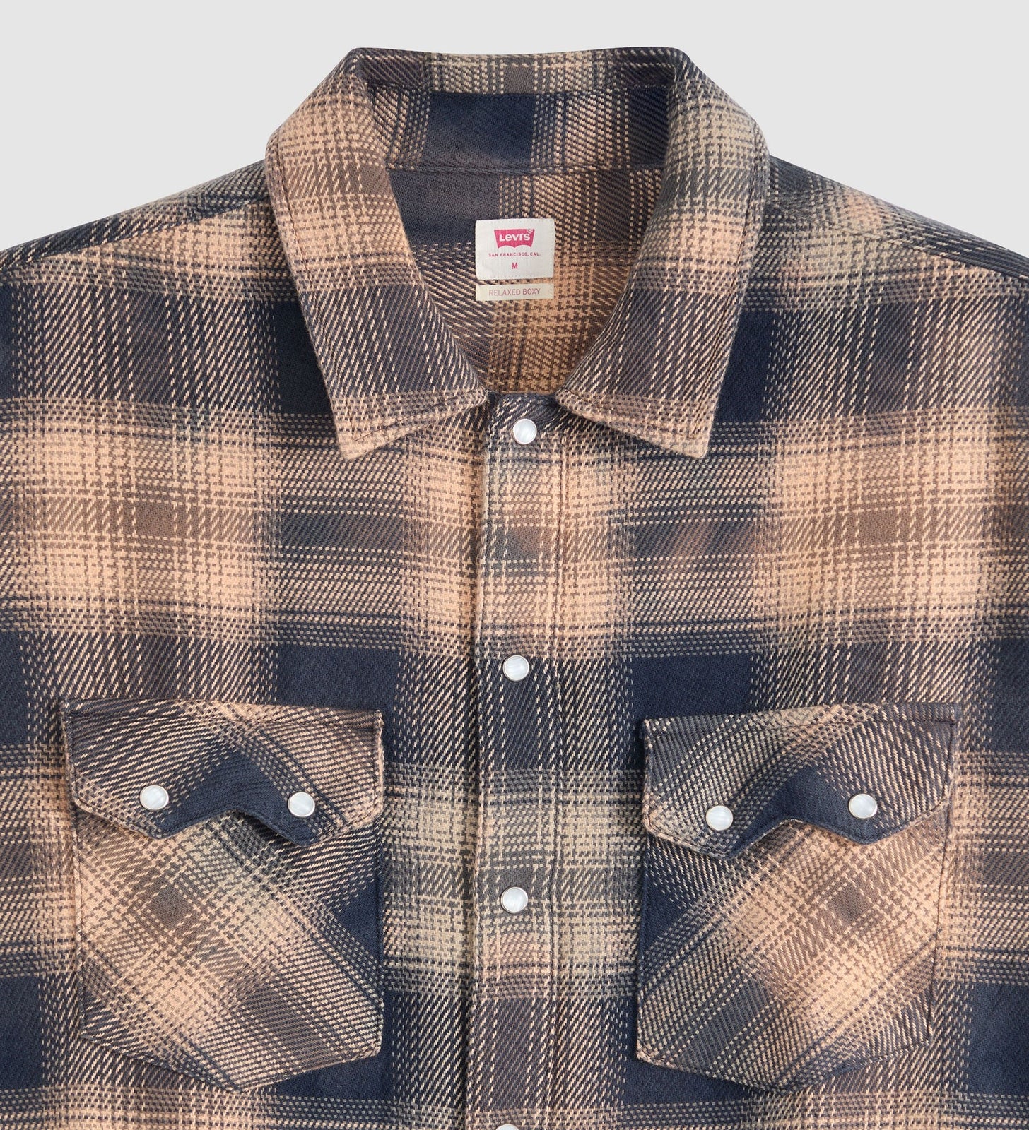 Main 6 - Levi's® Men's Long-Sleeve Boxy Western Shirt - 0085P0001