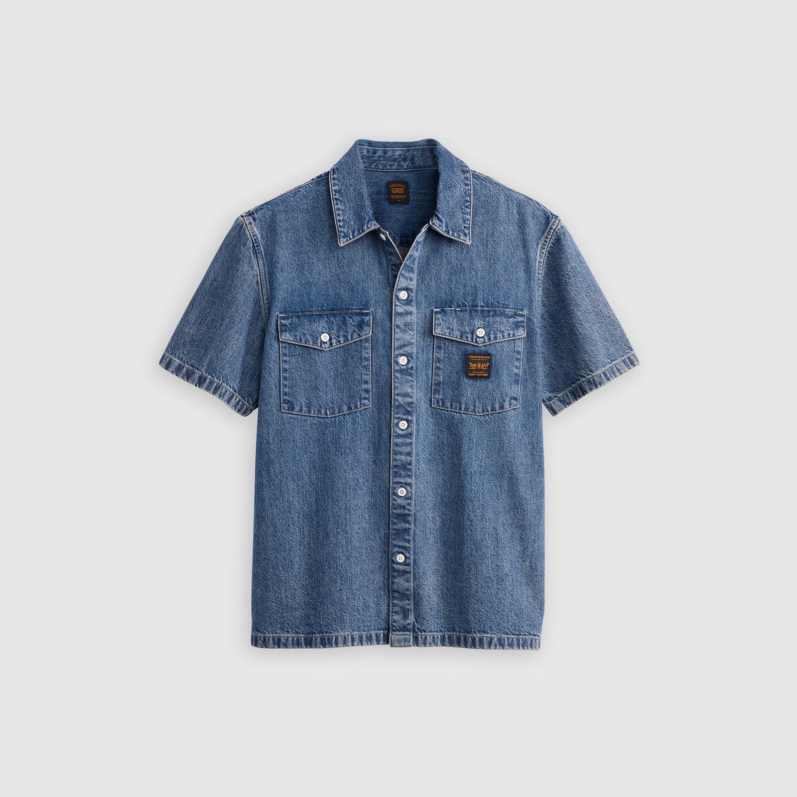Main 4 - Levi's® Men's Short-Sleeve Worker Shirt - 003O10009