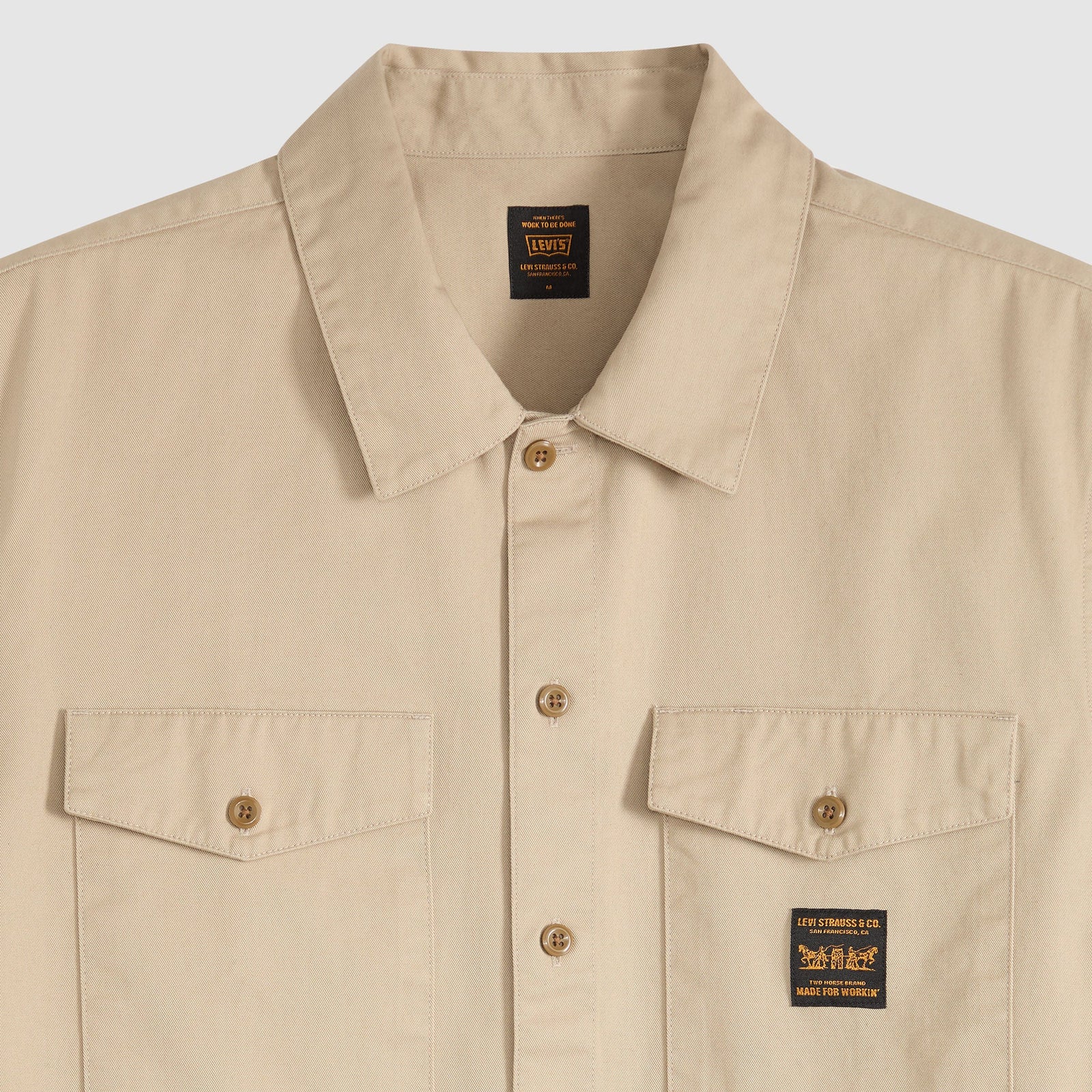 Main 6 - Levi's® Men's Long-Sleeve Worker Shirt - 003O10010