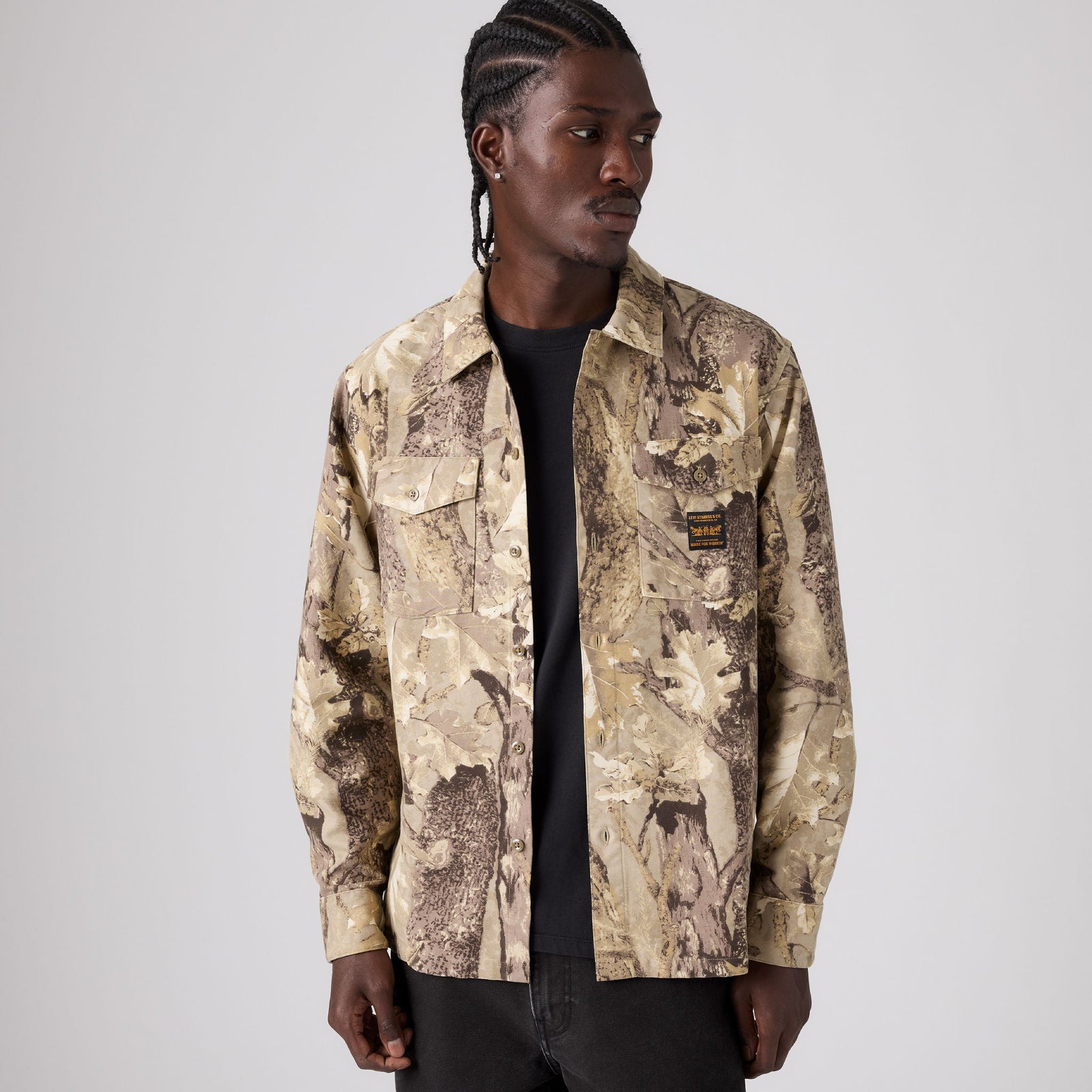 Main 1 - Levi's® Men's Long-Sleeve Worker Shirt - 003O20009