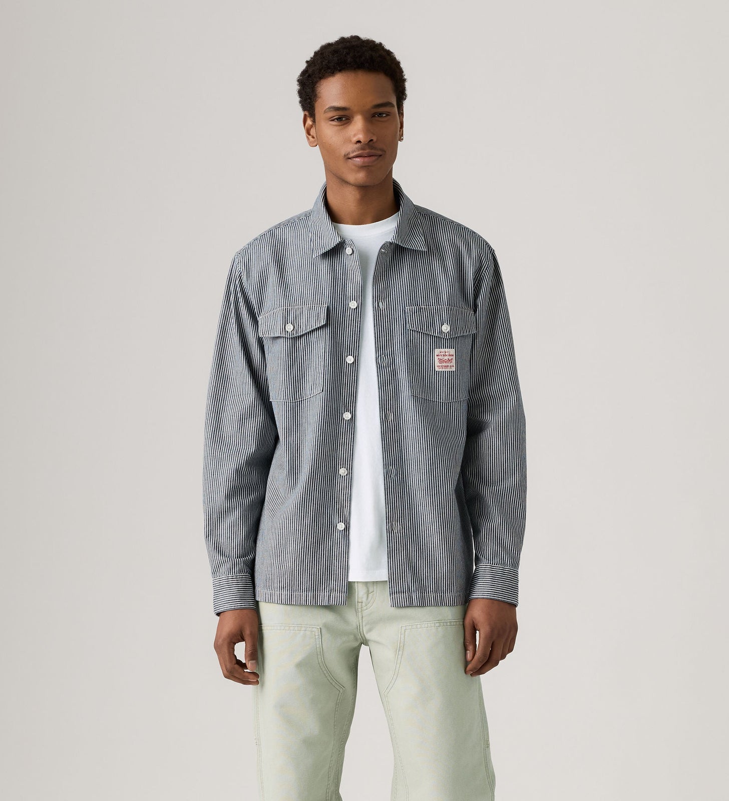 Main 3 - Levi's® Men's Long-Sleeve Worker Shirt - 003O20005