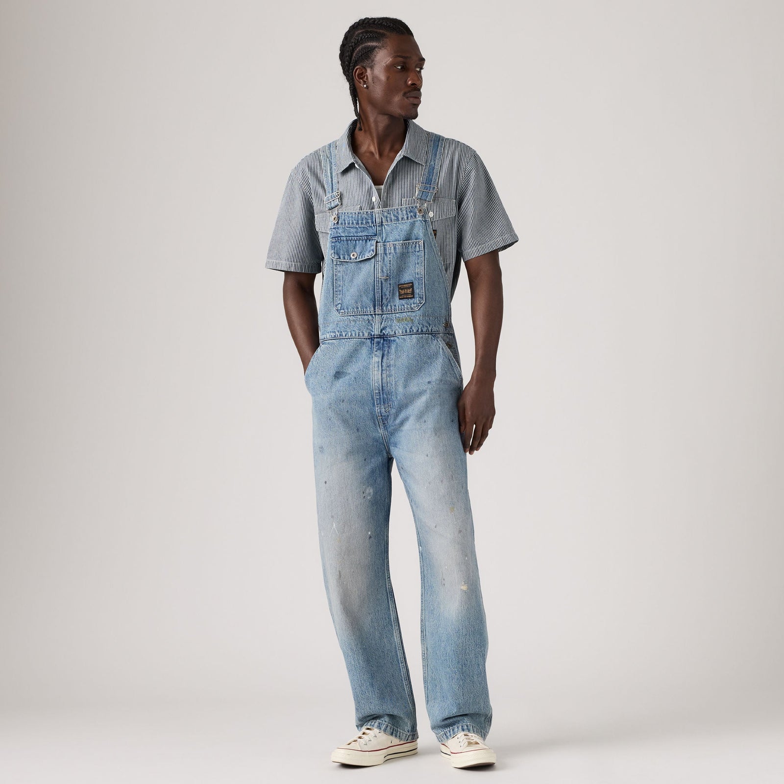 Main 3 - Levi's® Men's Loose Overalls - 0057W0005