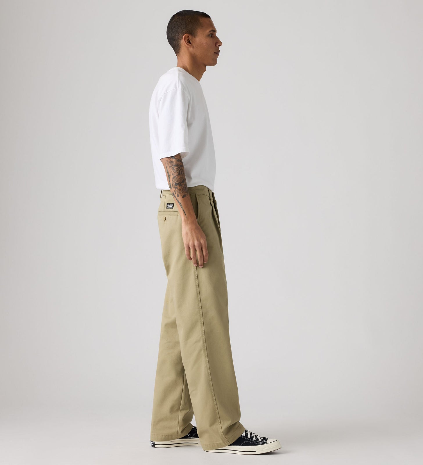 Main 4 - Levi's® Men's Loose Pleated Work Chinos - 007WB0002