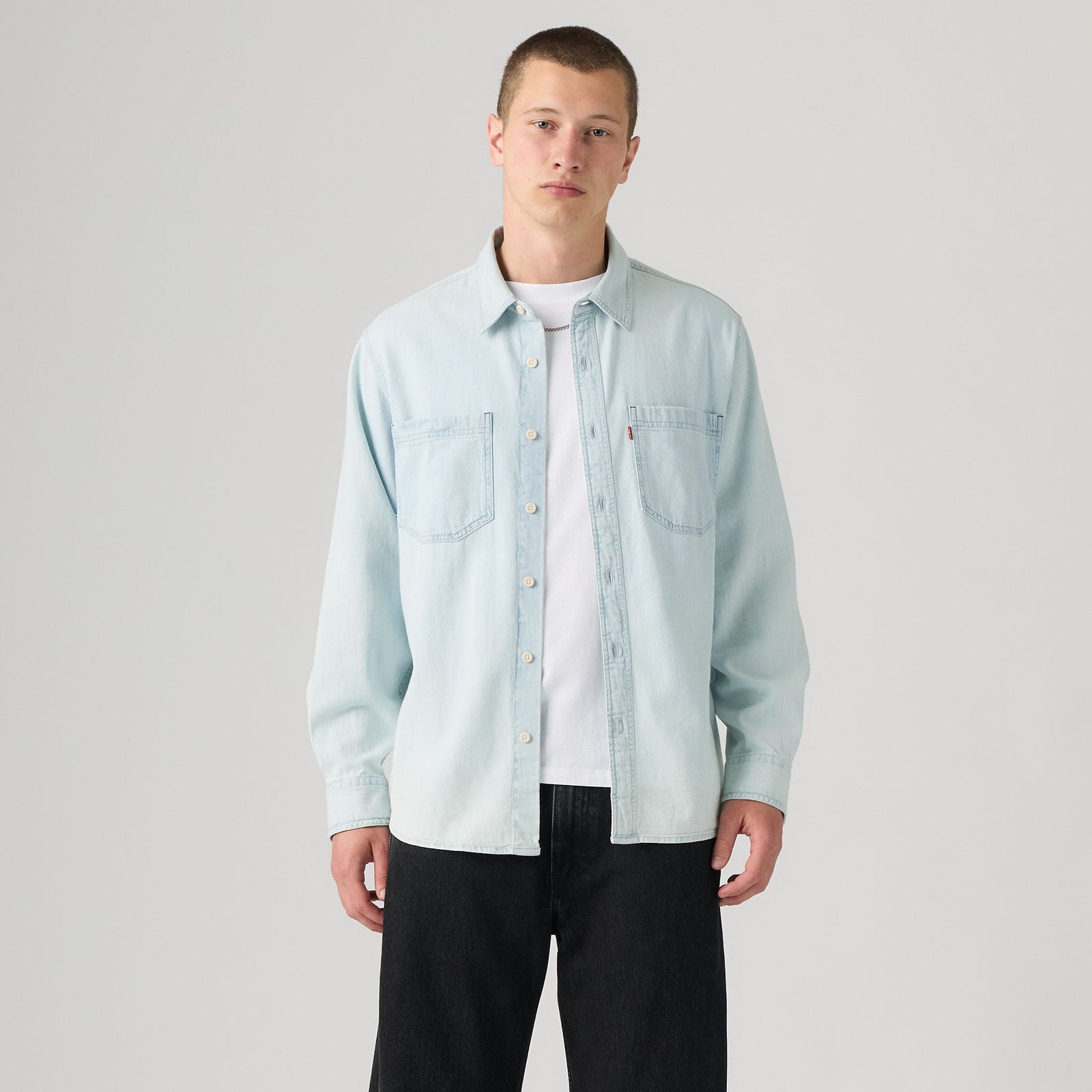 Main 3 - Levi's® Men's Mariposa Worker Shirt - 0085D0001
