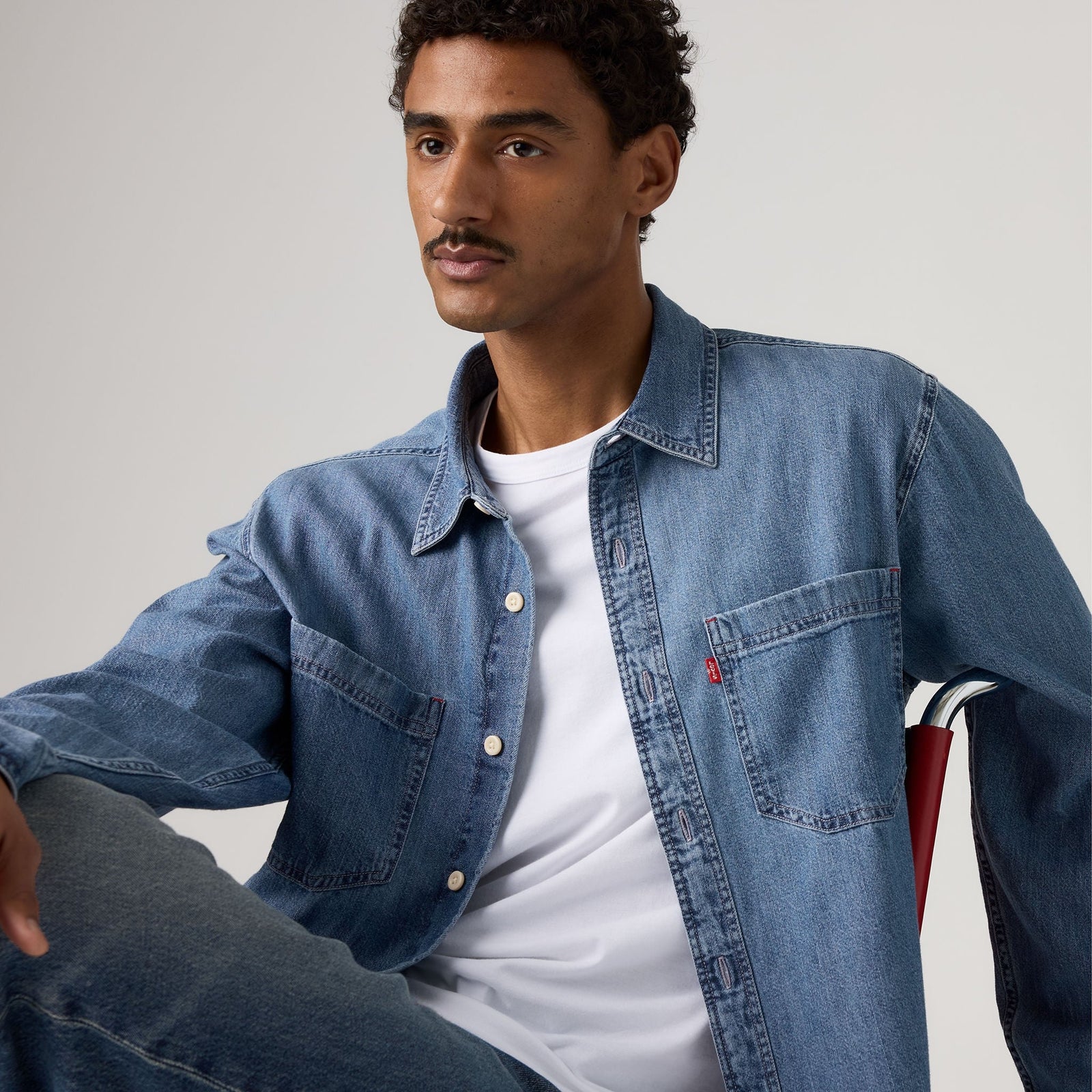 Main 1 - Levi's® Men's Mariposa Worker Shirt - 0085D0002