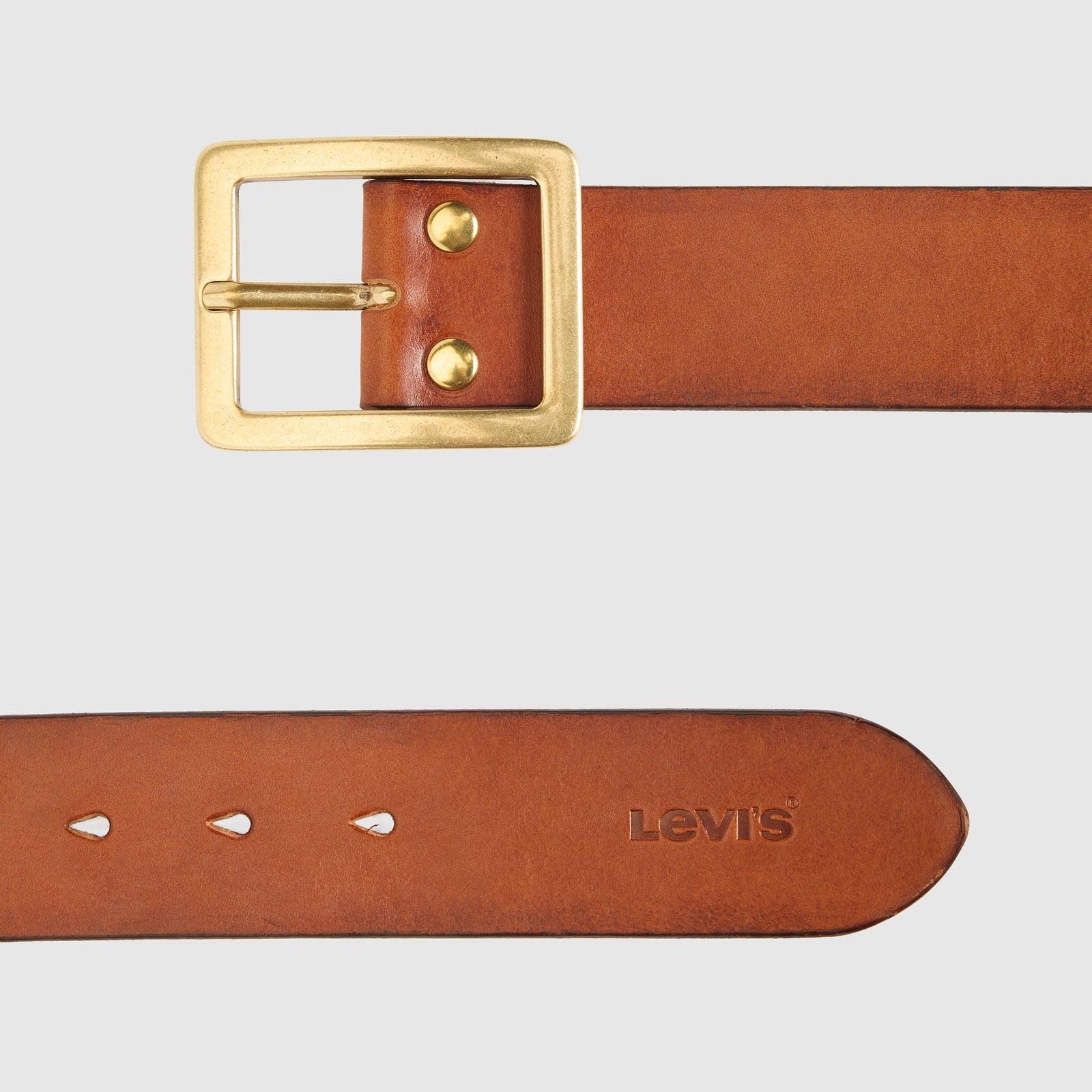 Main 3 - Levi's® Men's Mason Center Bar Belt - 007YW0001