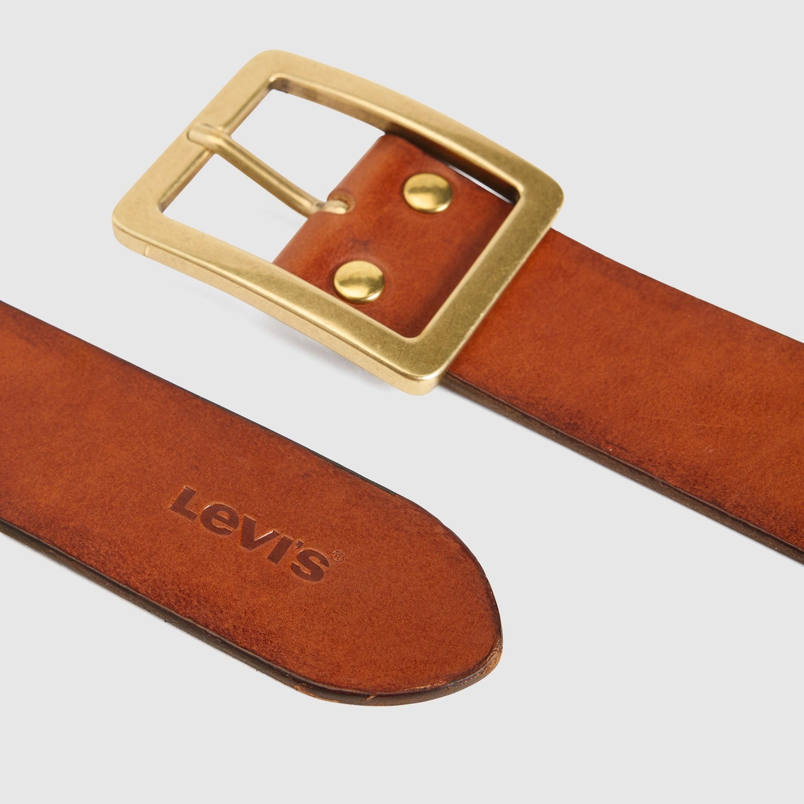 Main 4 - Levi's® Men's Mason Center Bar Belt - 007YW0001