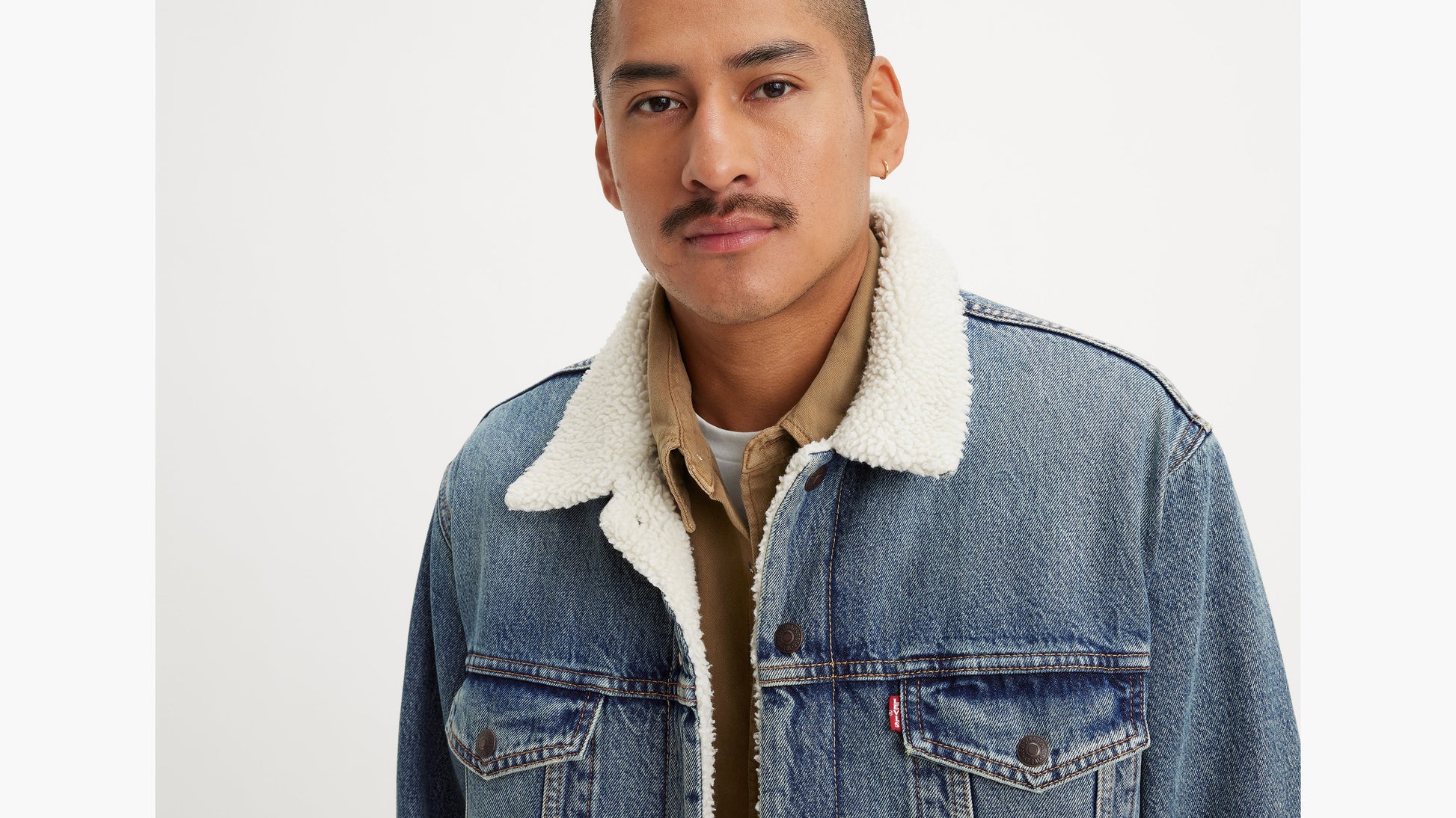 Levi's® Men's Relaxed Fit Sherpa Trucker Jacket