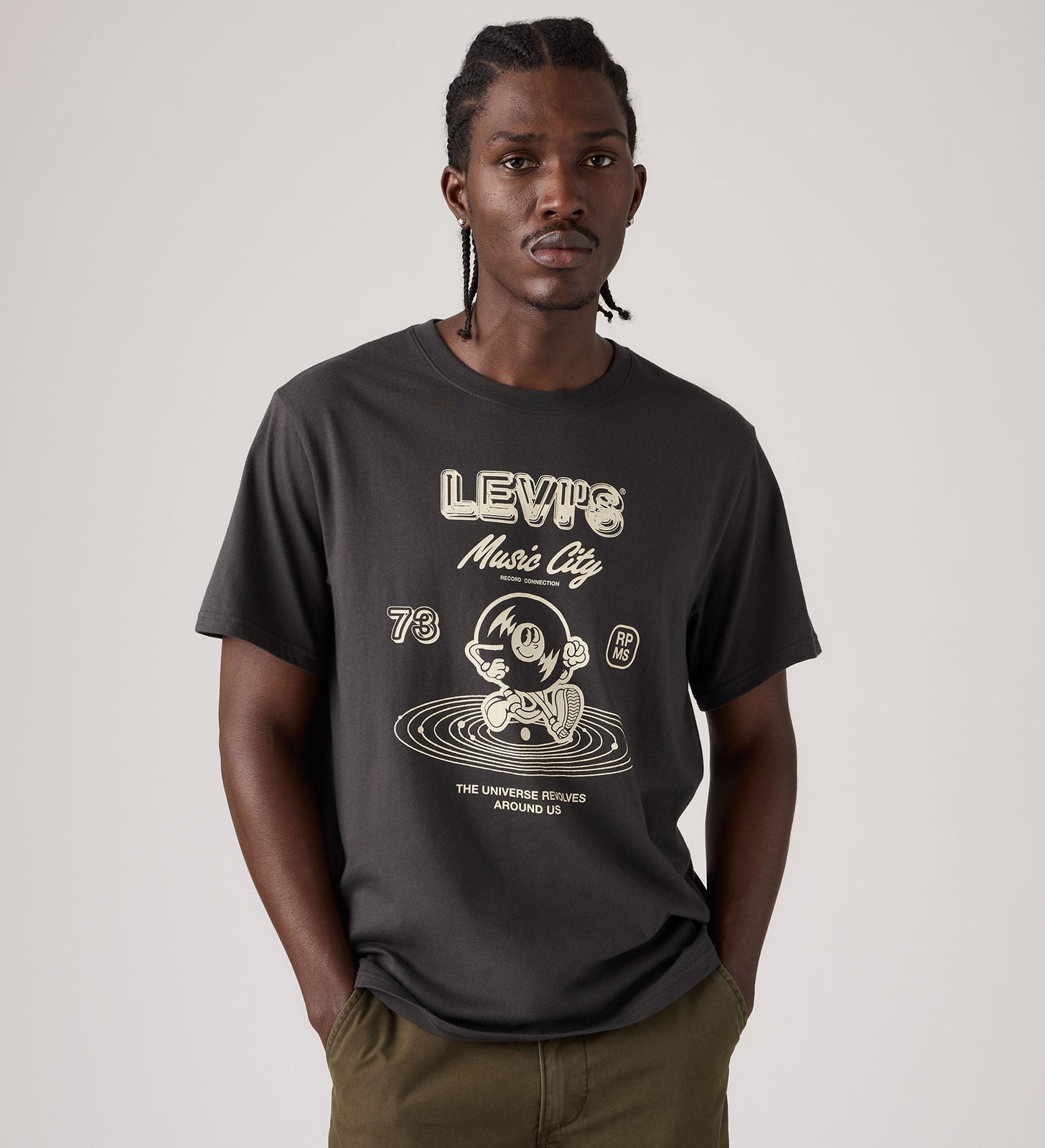 Main 1 - Levi's® Men's Relaxed Fit Short Sleeve Graphic T-Shirt - 161432615