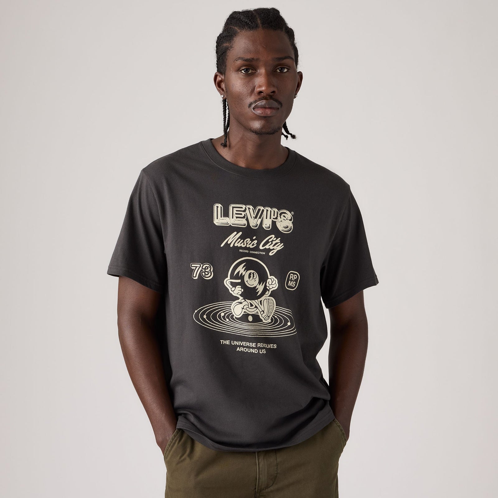 Main 1 - Levi's® Men's Relaxed Fit Short Sleeve Graphic T-Shirt - 161432615