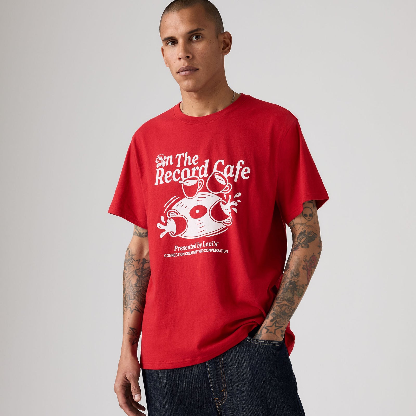Main 1 - Levi's® Men's Relaxed Fit Short Sleeve Graphic T-Shirt - 161432620