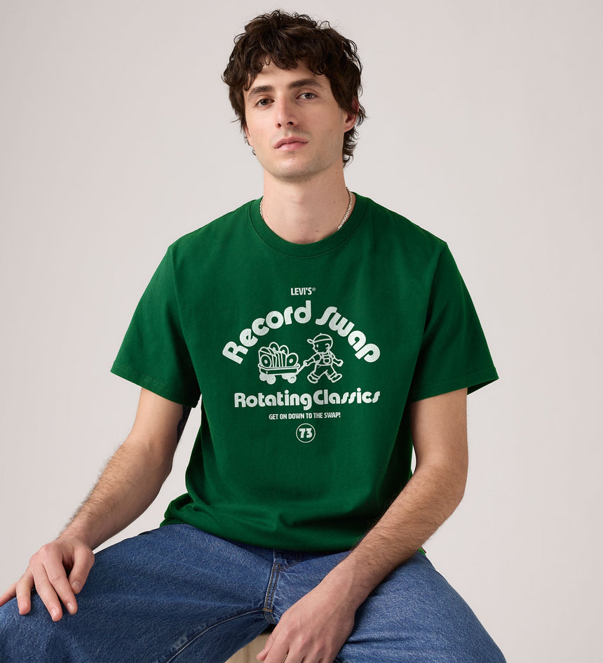 Main 3 - Levi's® Men's Relaxed Fit Short-Sleeve Graphic T-Shirt - 161432528