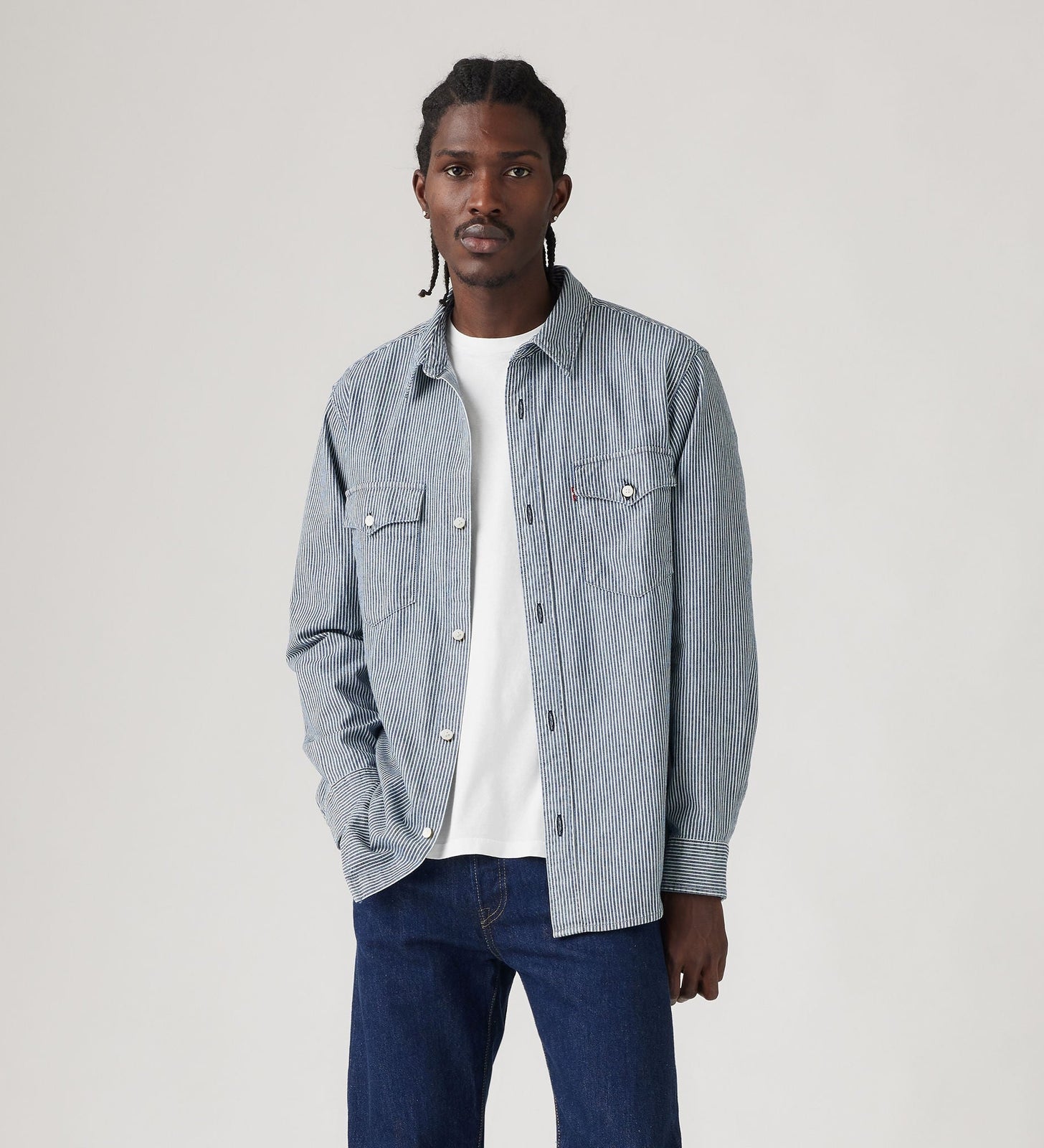 Main 3 - Levi's® Men's Relaxed Fit Western Shirt - A19190030