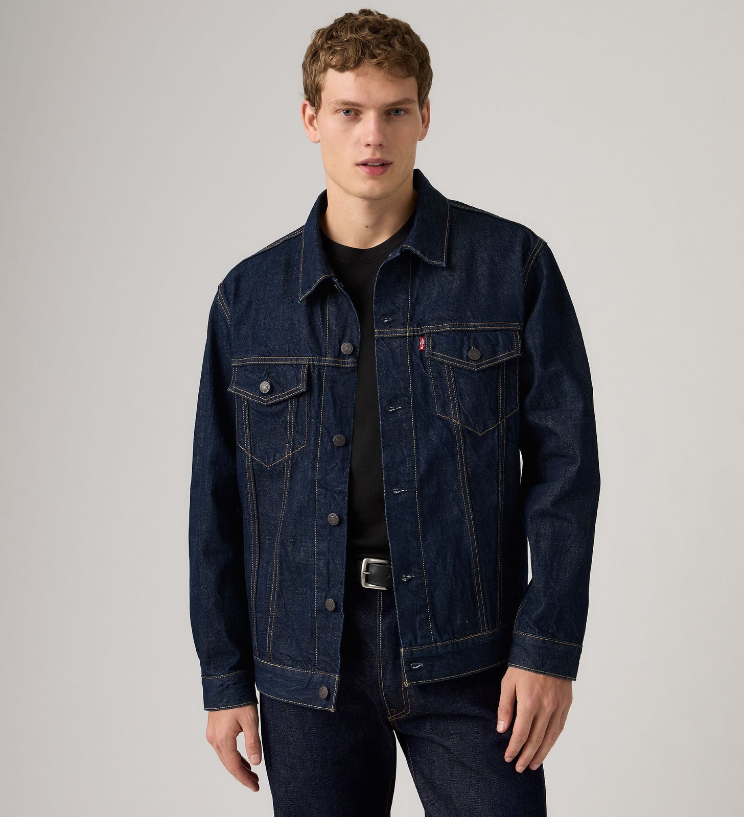 Main 3 - Levi's® Men's Relaxed Type 3 Trucker Jacket - A57820083