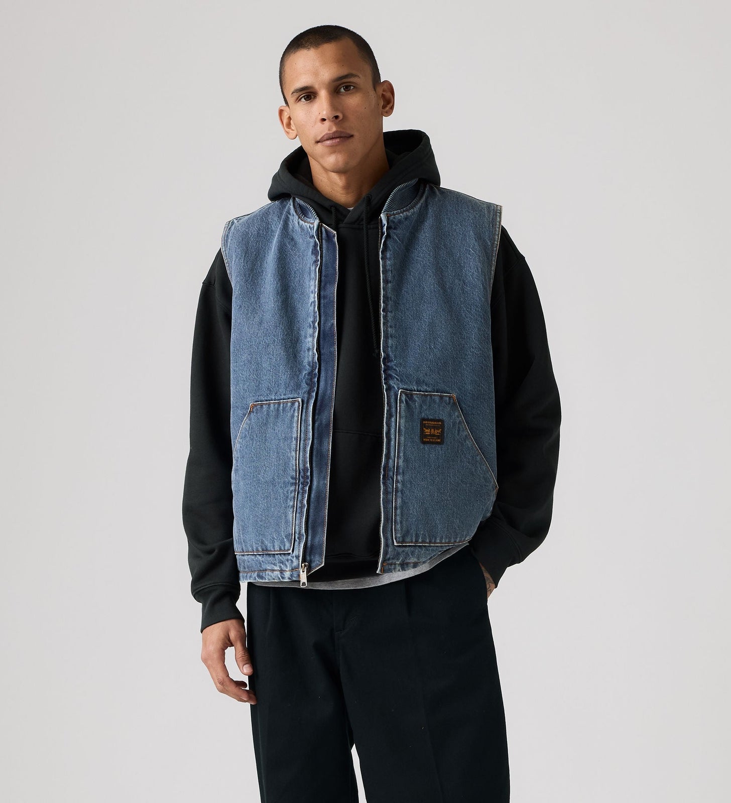 Main 3 - Levi's® Men's Sansome Vest - A85800009