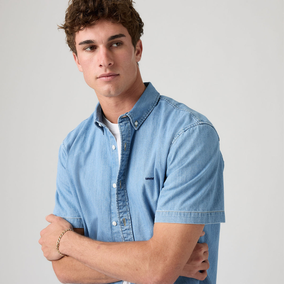 Levi's® Men's Short-Sleeve Authentic Button-Down