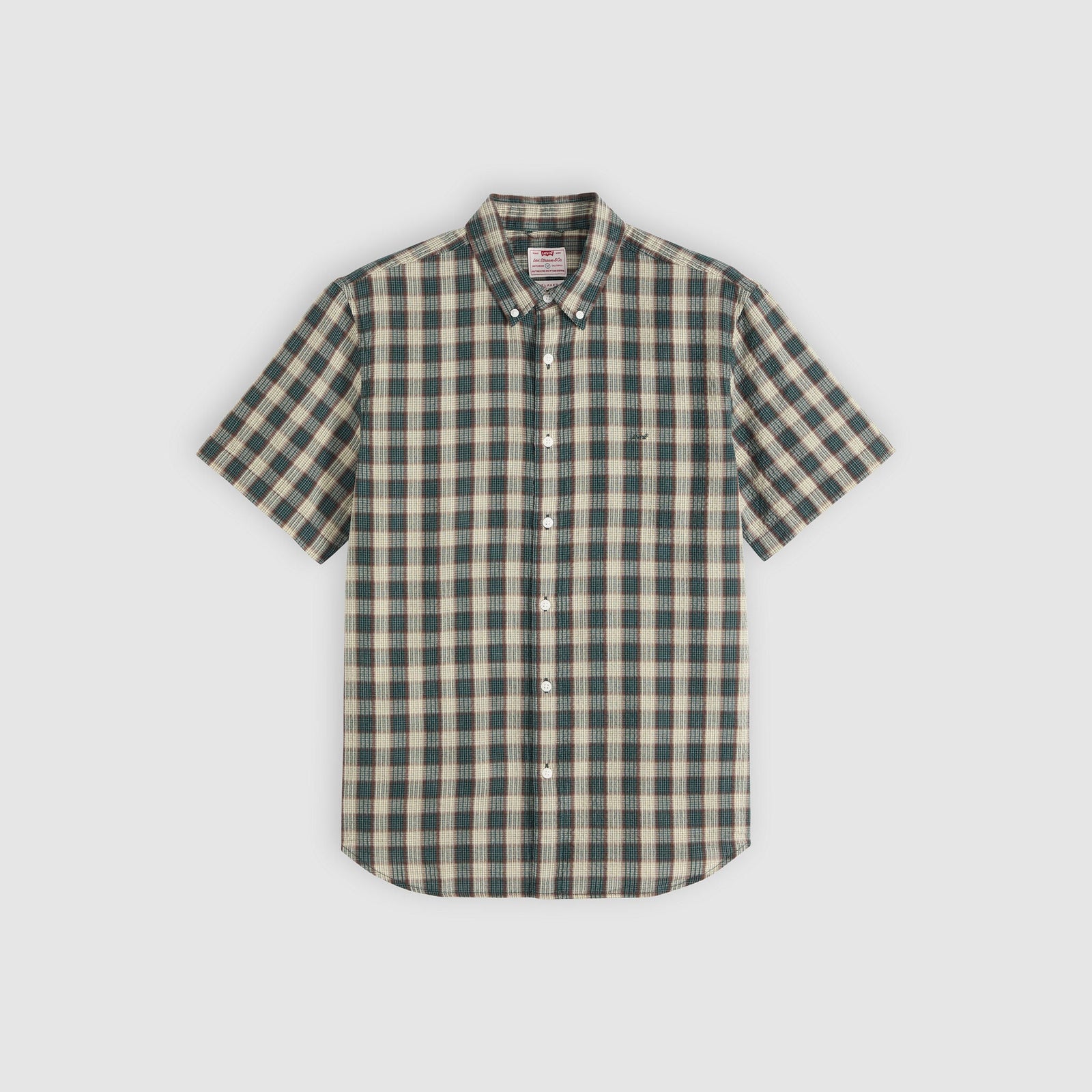 Main 6 - Levi's® Men's Short-Sleeve Authentic Button-Down Shirt - A91610035