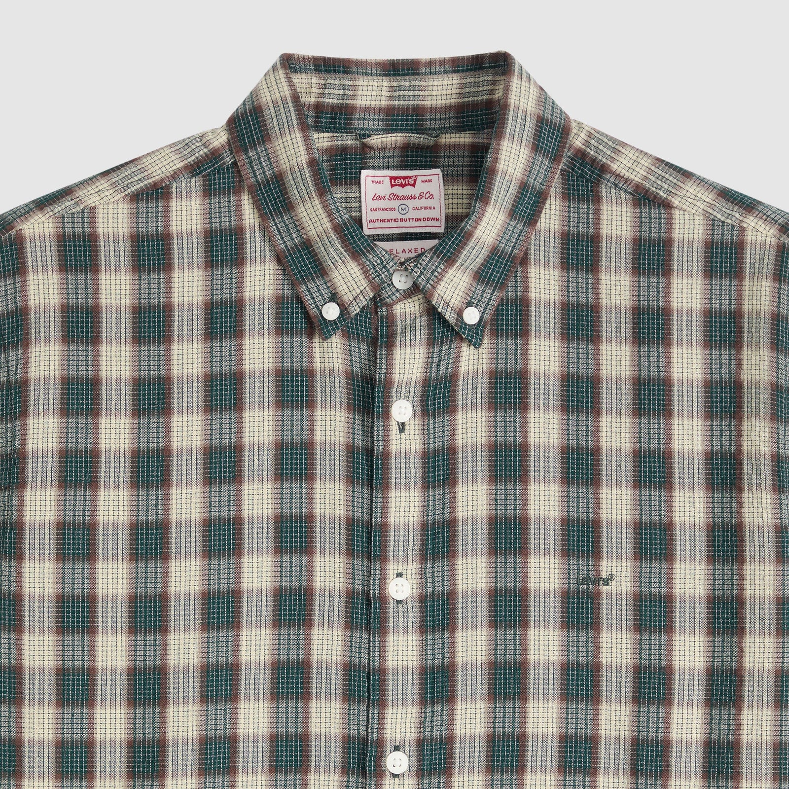 Main 7 - Levi's® Men's Short-Sleeve Authentic Button-Down Shirt - A91610035