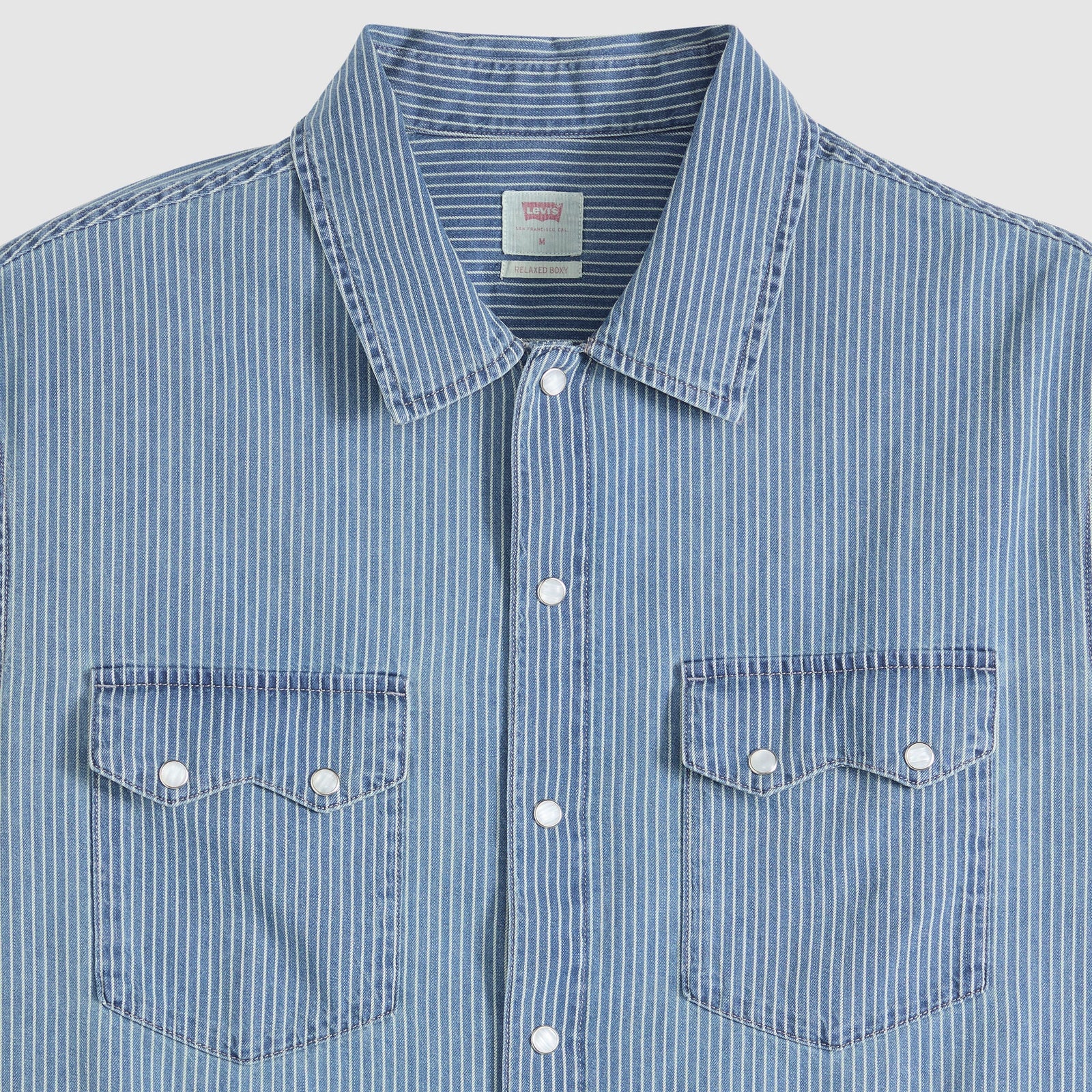 Main 7 - Levi's® Men's Short-Sleeve Boxy Western Shirt - 005H70006