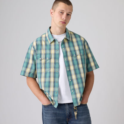 Thumbnail 1 - Levi's® Men's Short-Sleeve Boxy Western Shirt - 005H70007
