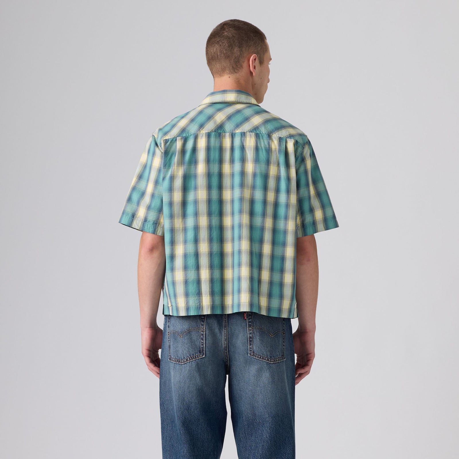 Main 2 - Levi's® Men's Short-Sleeve Boxy Western Shirt - 005H70007