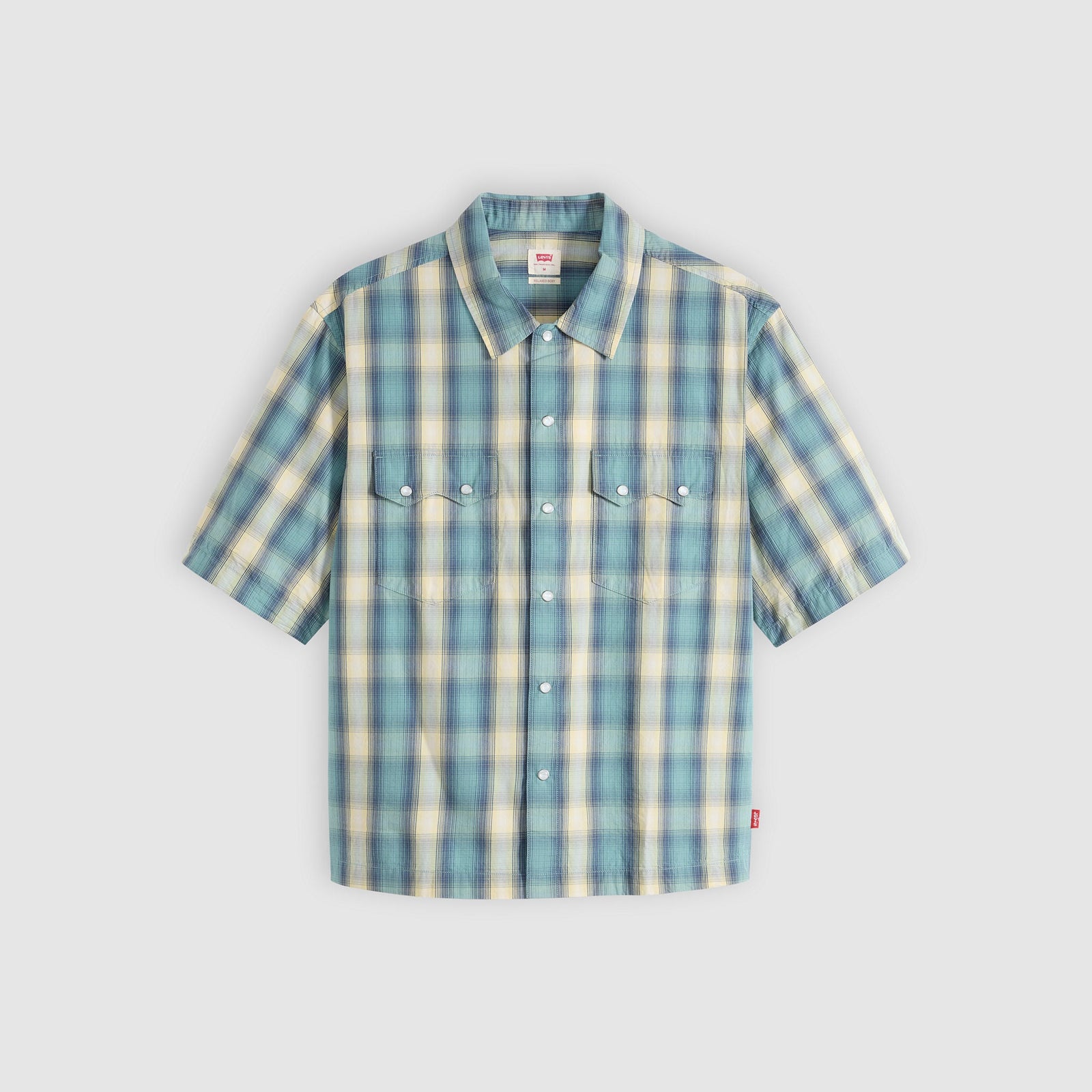 Main 6 - Levi's® Men's Short-Sleeve Boxy Western Shirt - 005H70007