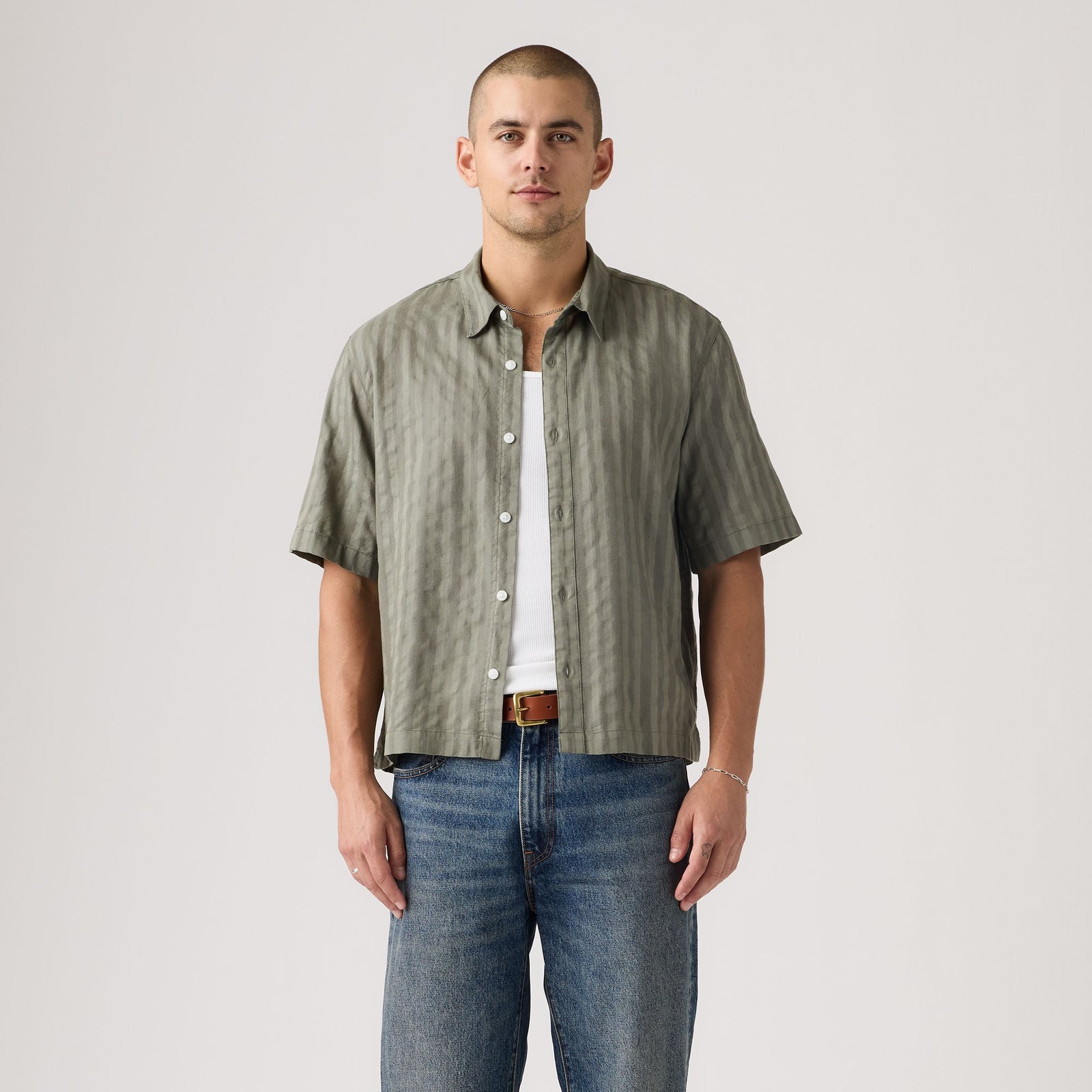 Main 2 - Levi's® Men's Short-Sleeve Lama Boxy Shirt SCL - 