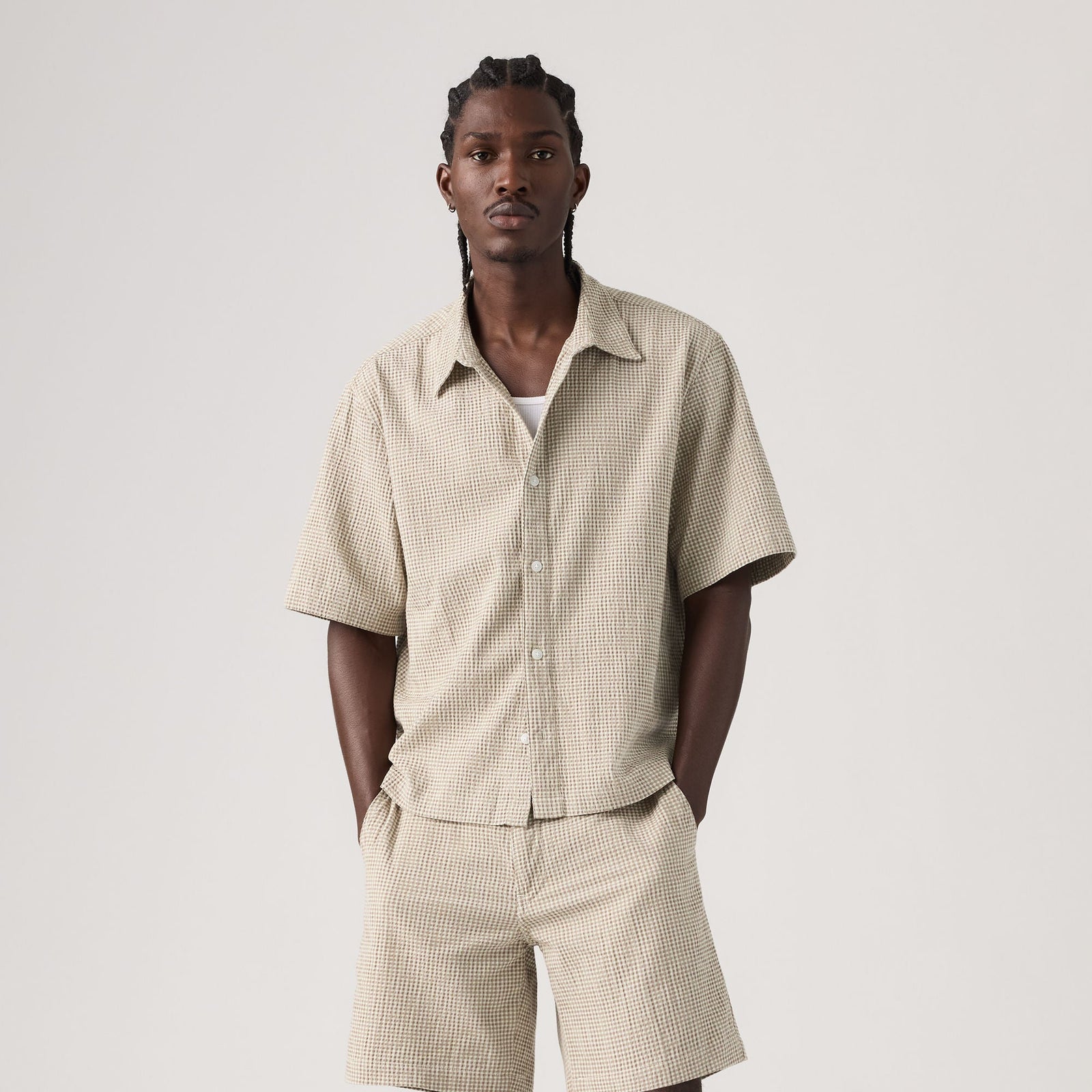 Main 3 - Levi's® Men's Short-Sleeve Lama Boxy Shirt SCL - 