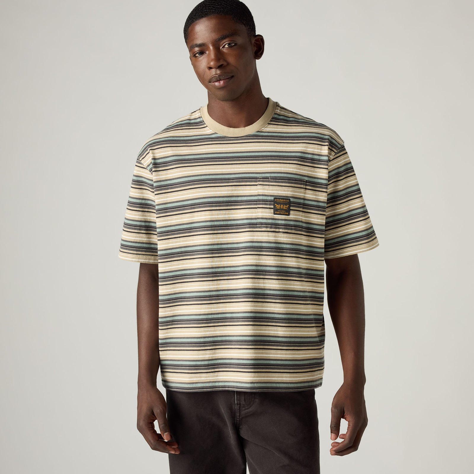 Main 1 - Levi's® Men's Short-Sleeve Workwear Pocket T-Shirt - 008AB0005