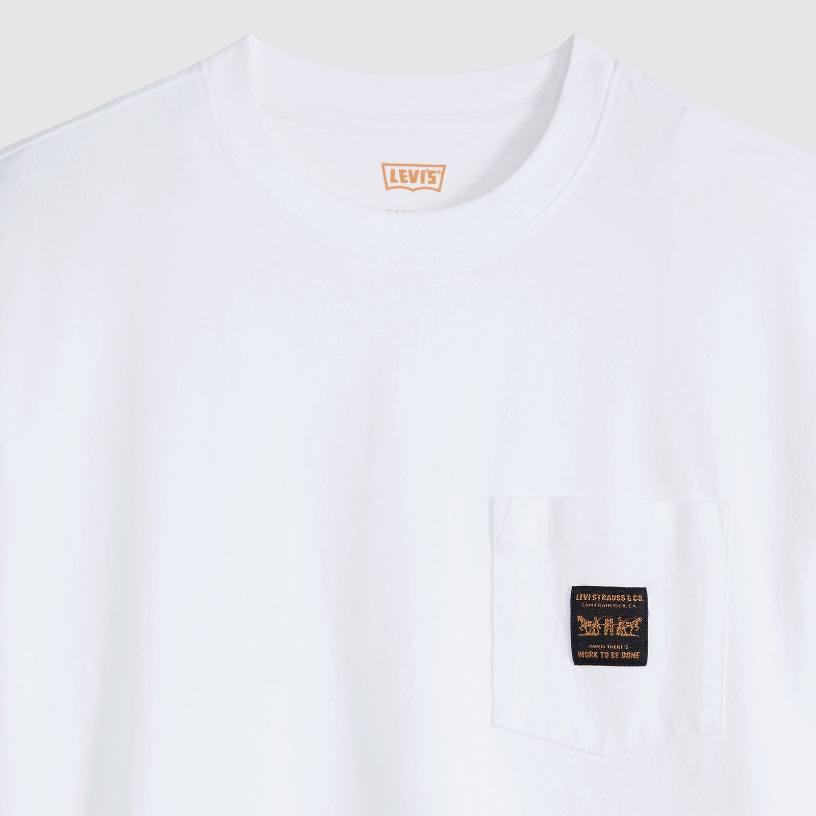 Main 6 - Levi's® Men's Short-Sleeve Workwear Pocket T-Shirt - 008AB0008